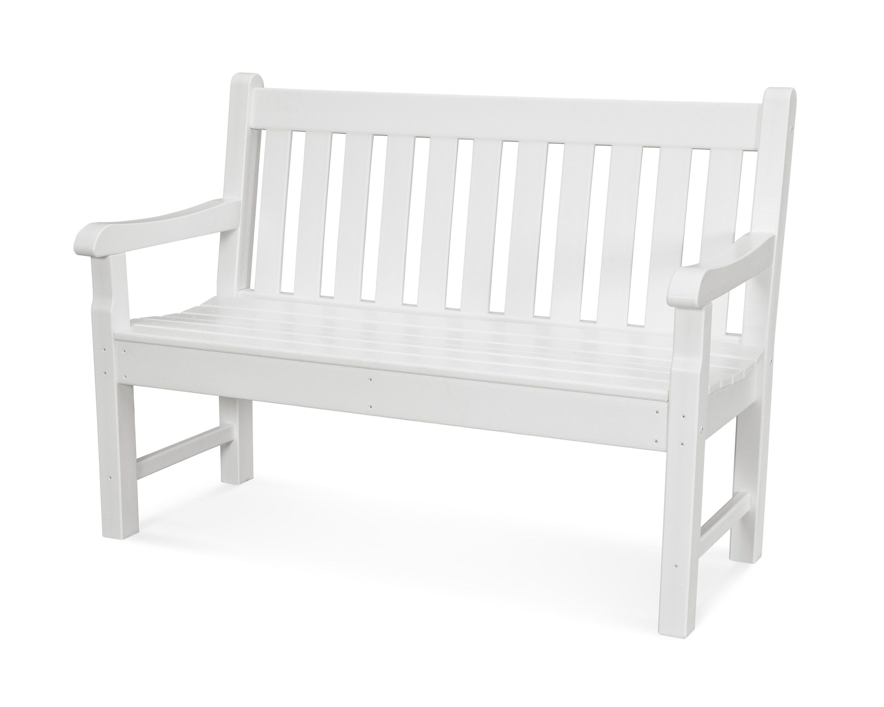 POLYWOOD® Rockford 48" Bench in White