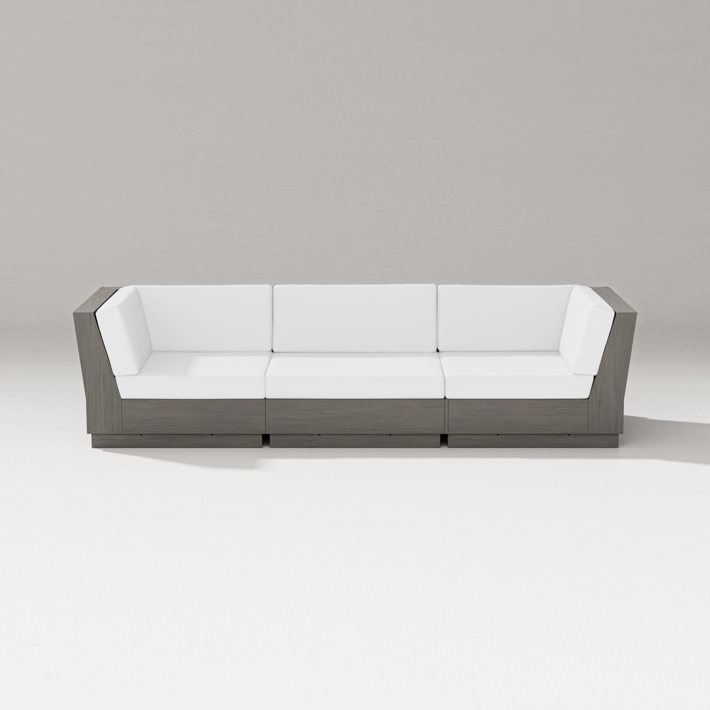 PW Designer Series Elevate Sofa Sectional in Driftwood / Natural