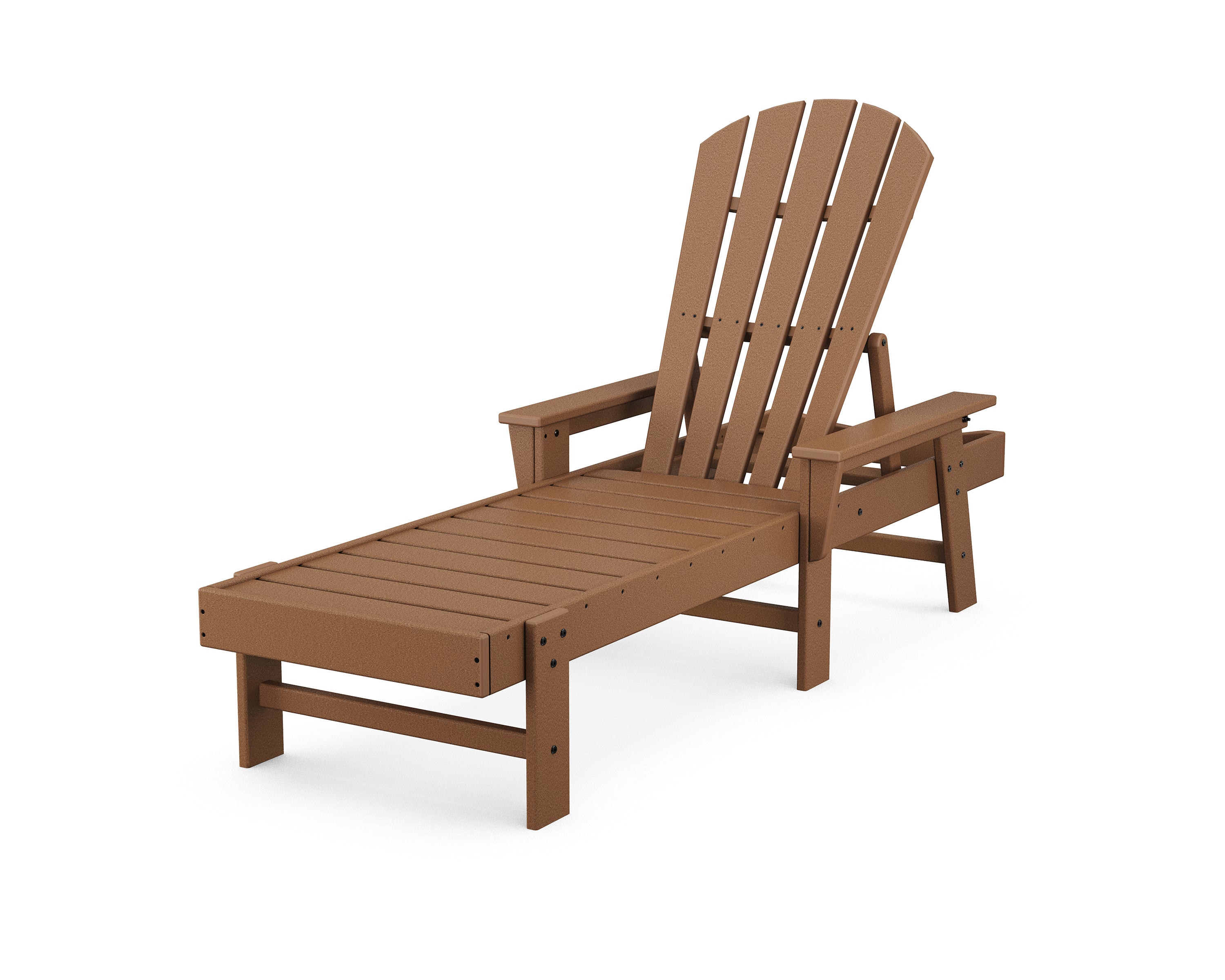 POLYWOOD® South Beach Chaise in Teak