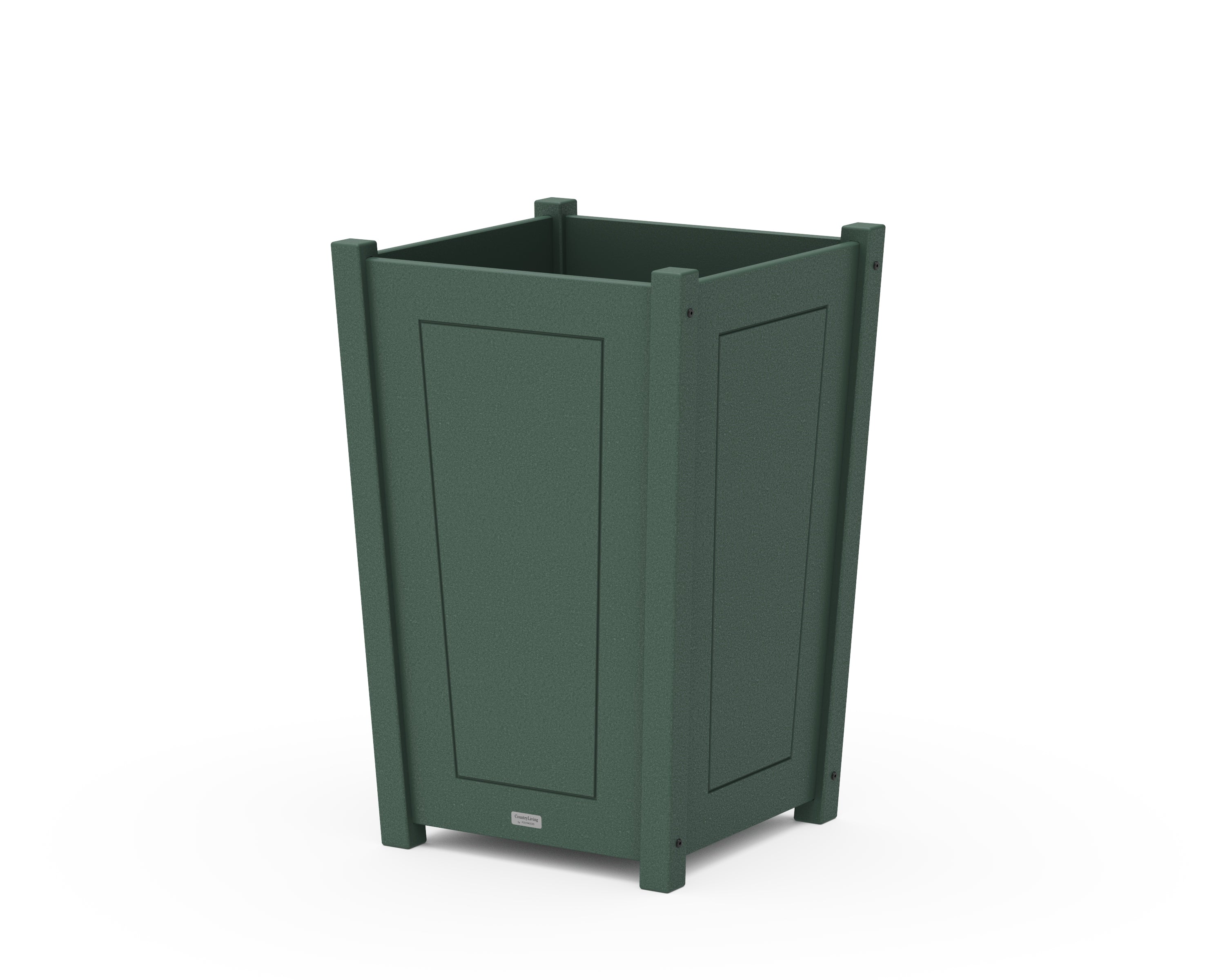 Country Living Country Living Large Tapered Square Planter Box in Green