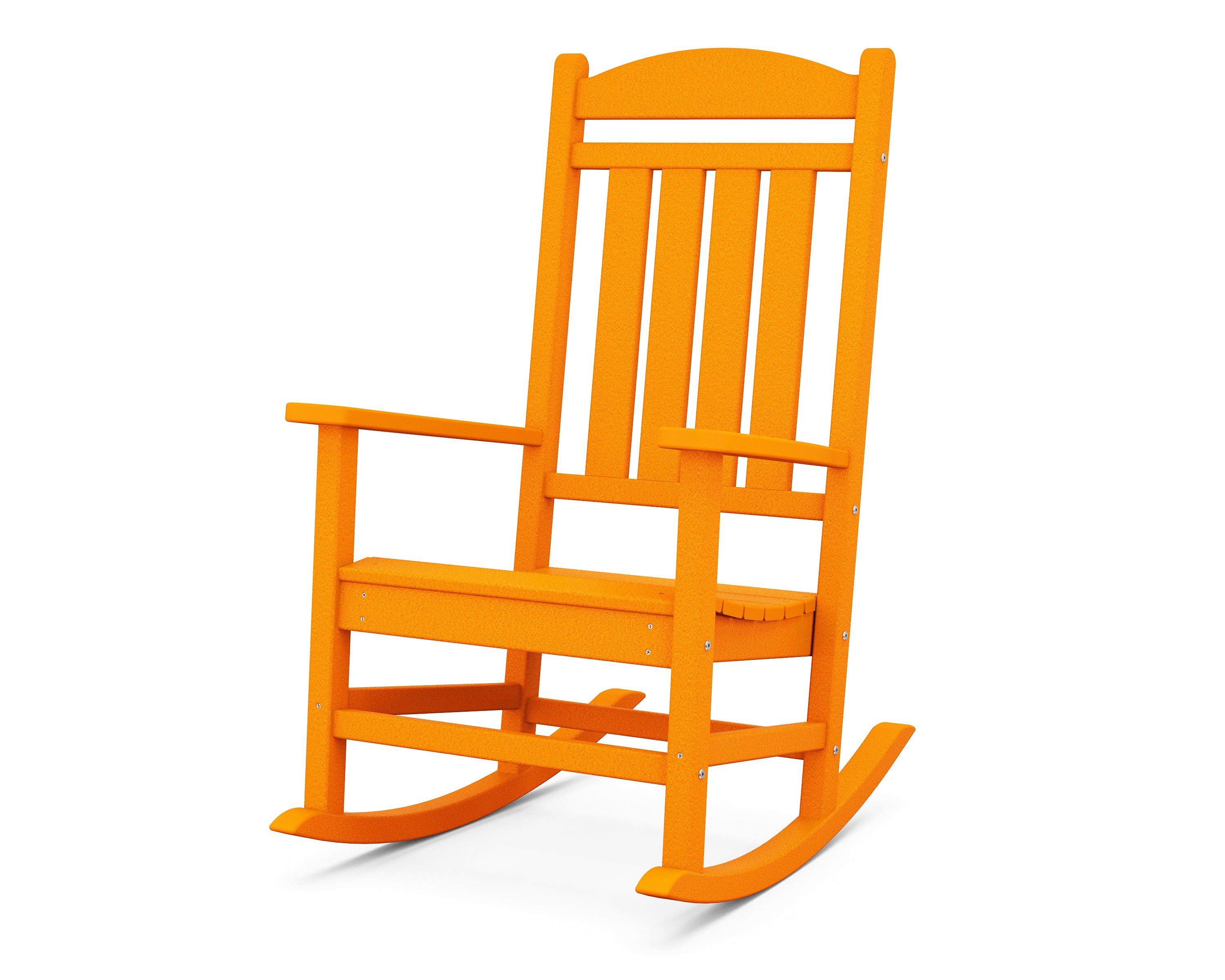 POLYWOOD® Presidential Rocking Chair in Tangerine