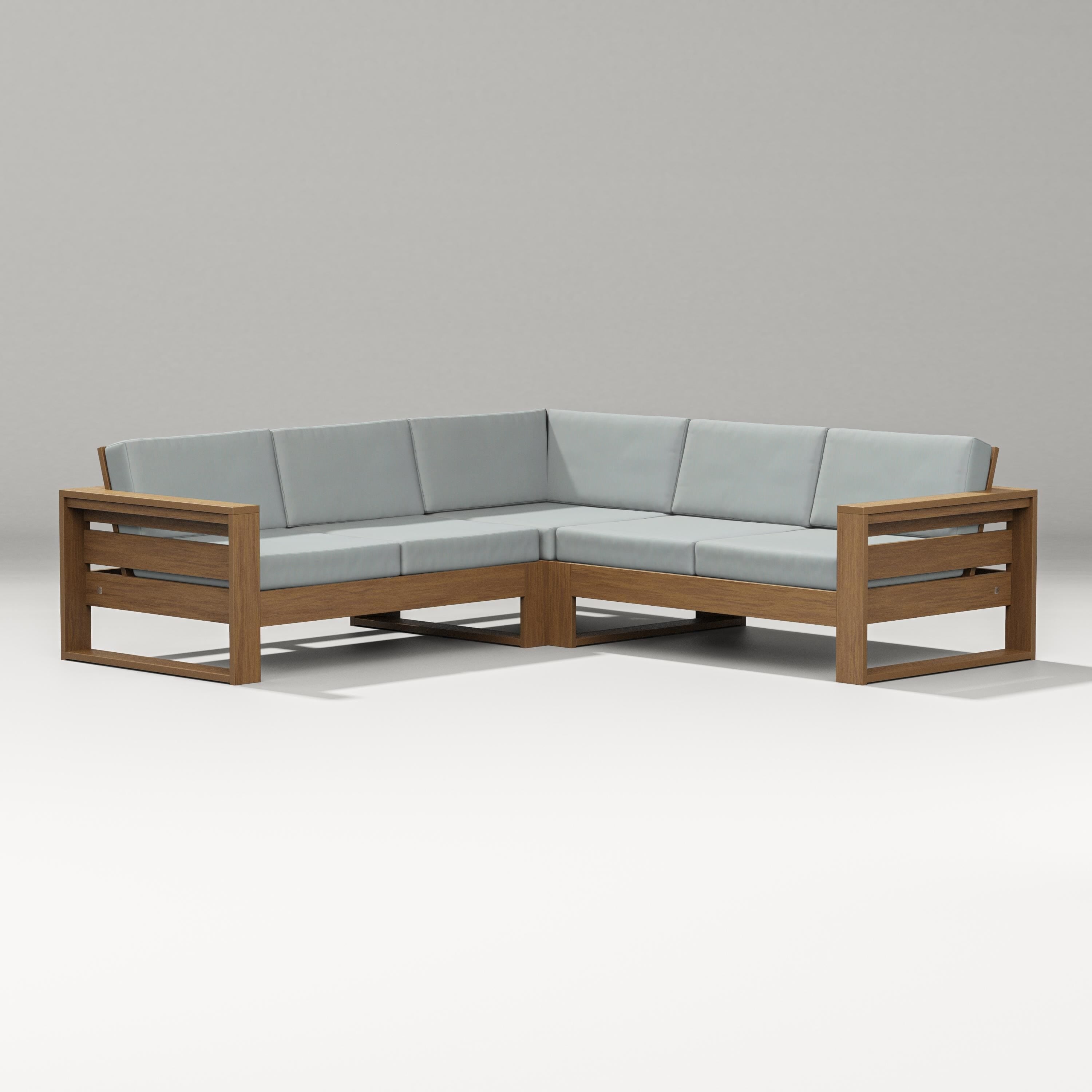 PW Designer Series Latitude Corner Sectional in Natural / Spa