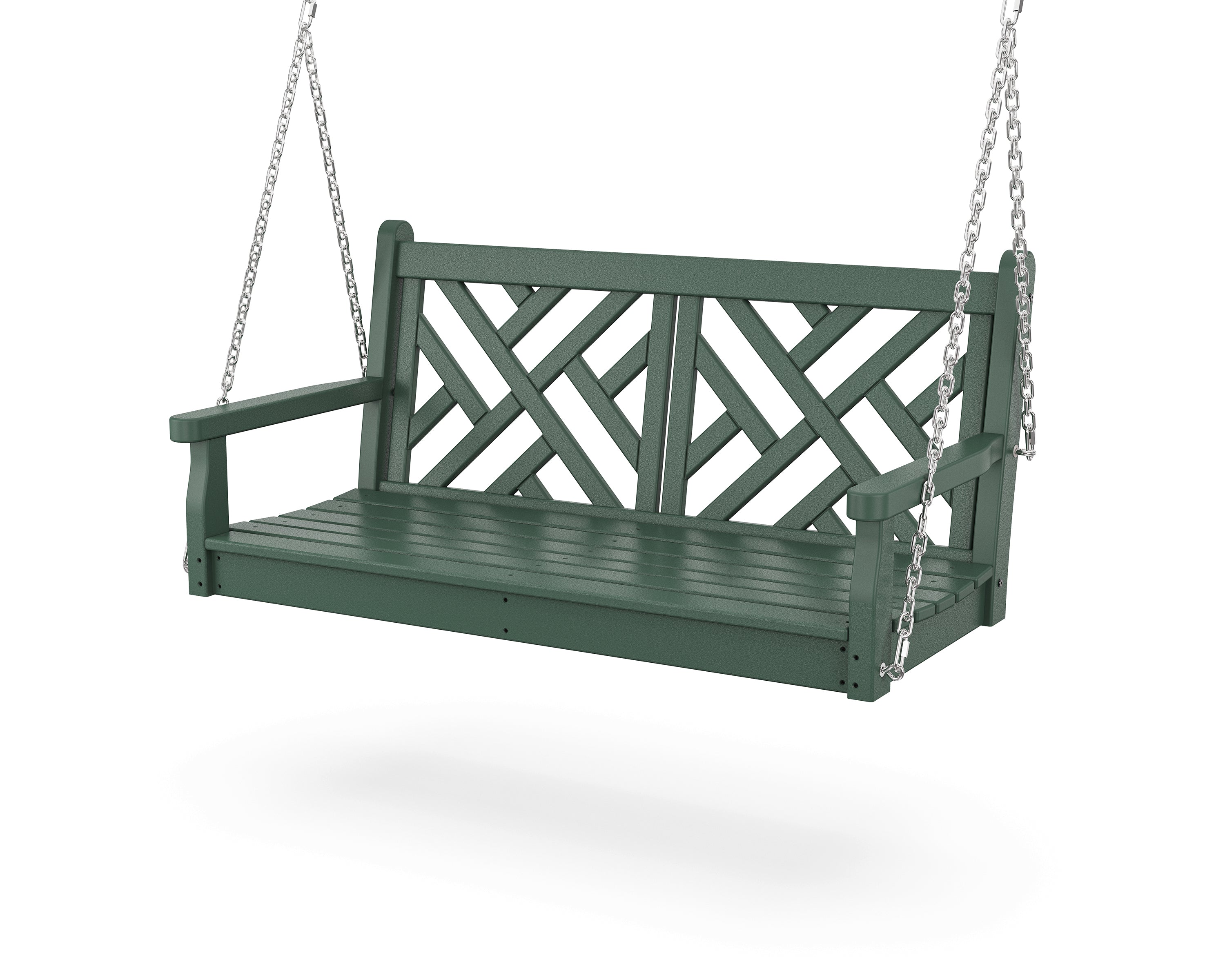 POLYWOOD Chippendale 48” Swing in Green