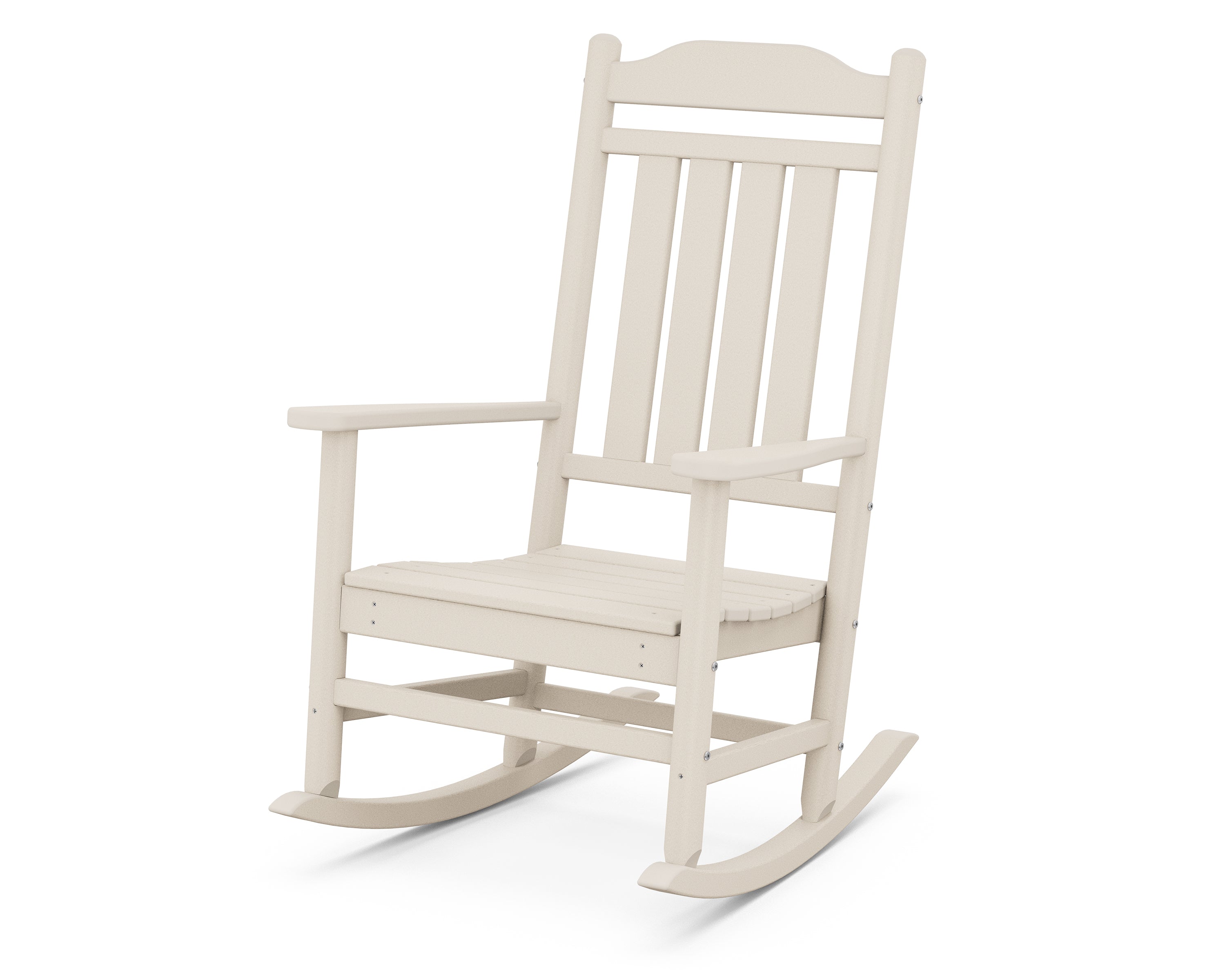 POLYWOOD Country Living Legacy Rocking Chair in Sand