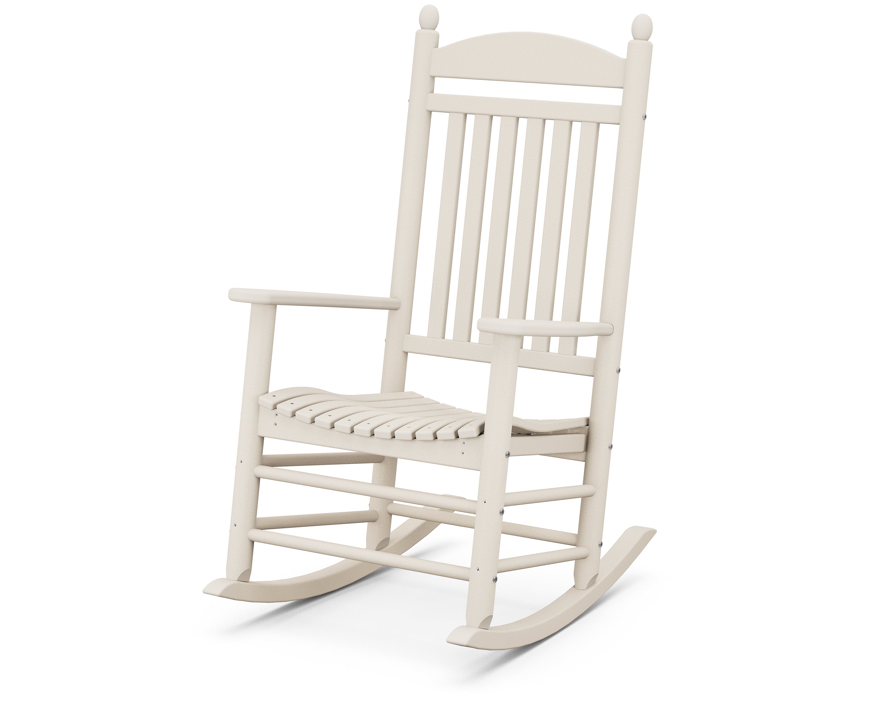 POLYWOOD® Jefferson Rocking Chair in Sand