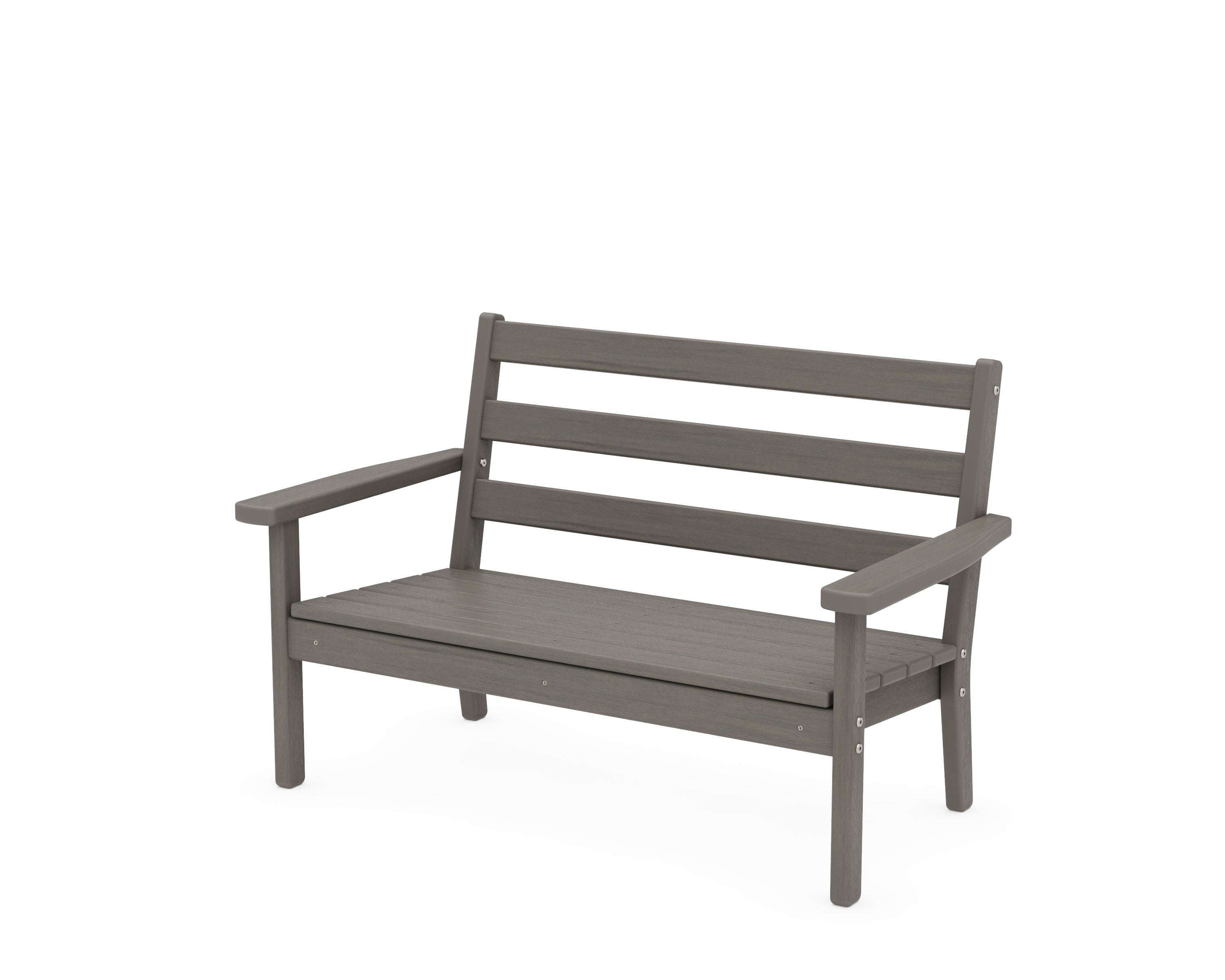 POLYWOOD Kids Lakeside Bench in Driftwood