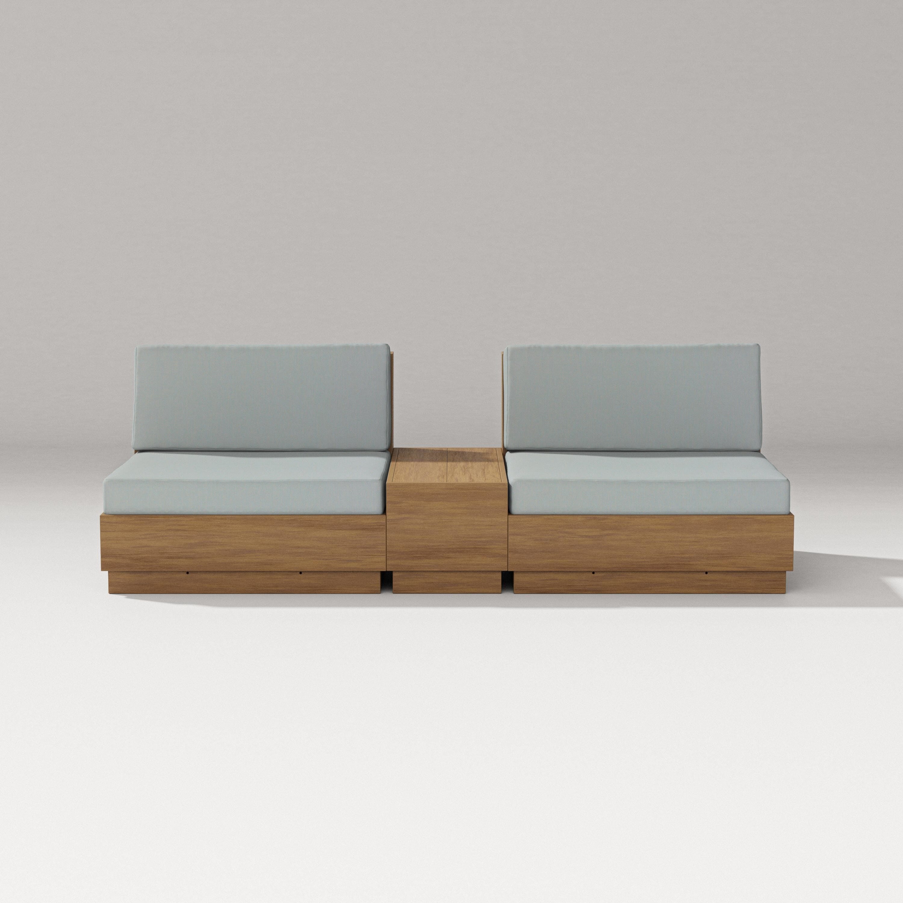 PW Designer Series Elevate Lounge Chair Set in Natural / Spa