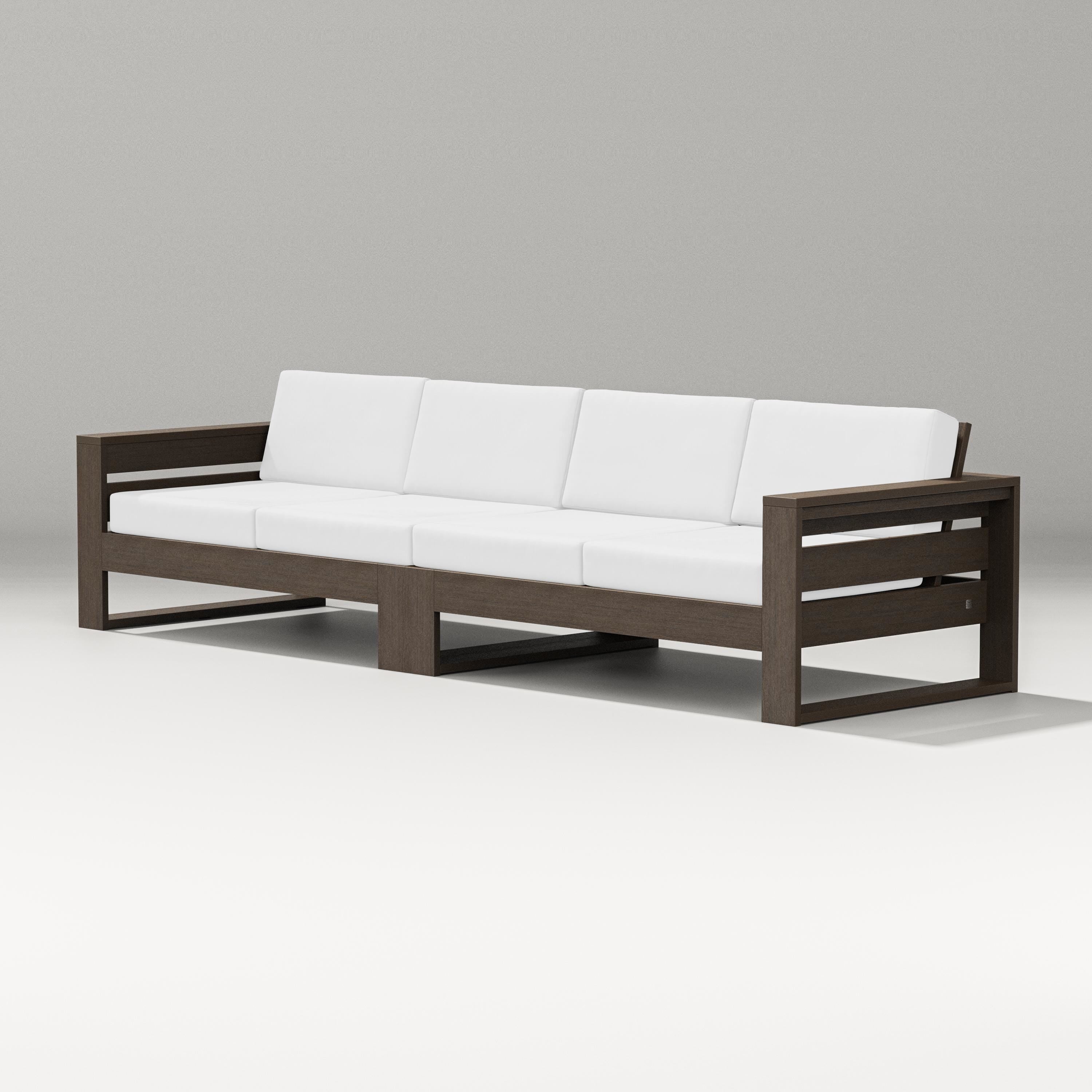 PW Designer Series Latitude Straight Sectional in Kona / Natural