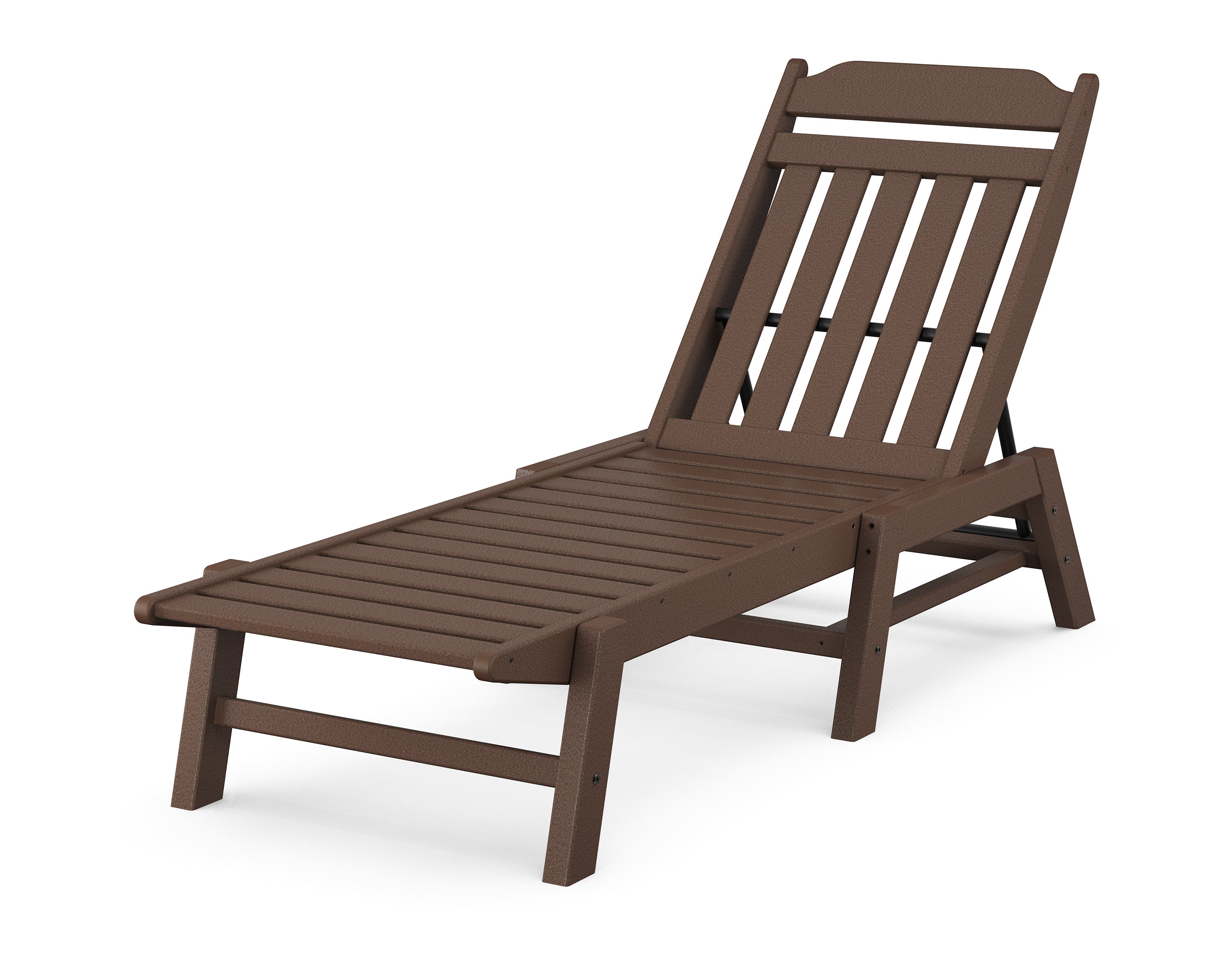 POLYWOOD Country Living Chaise in Mahogany