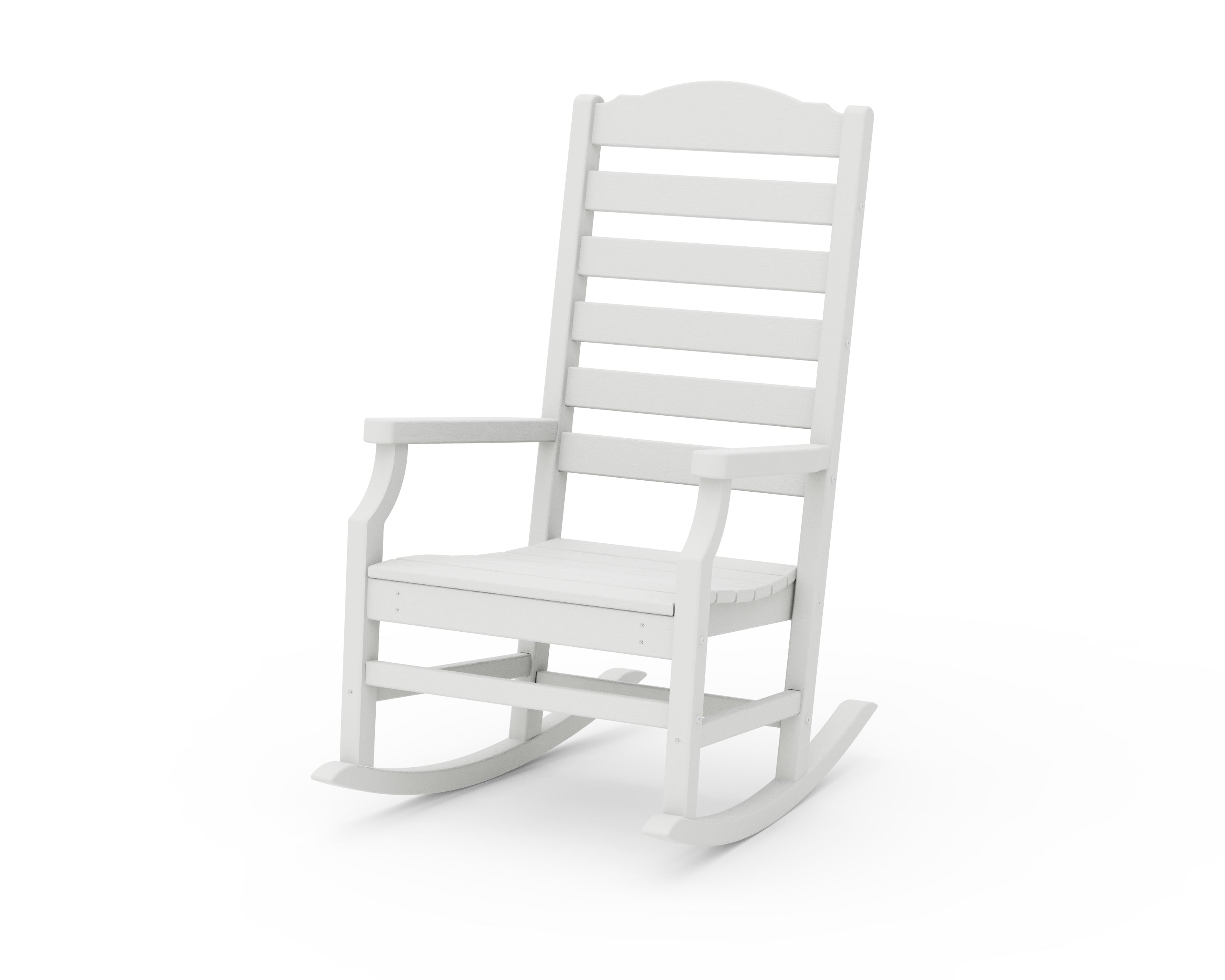 POLYWOOD Savannah Rocking Chair in Vintage White