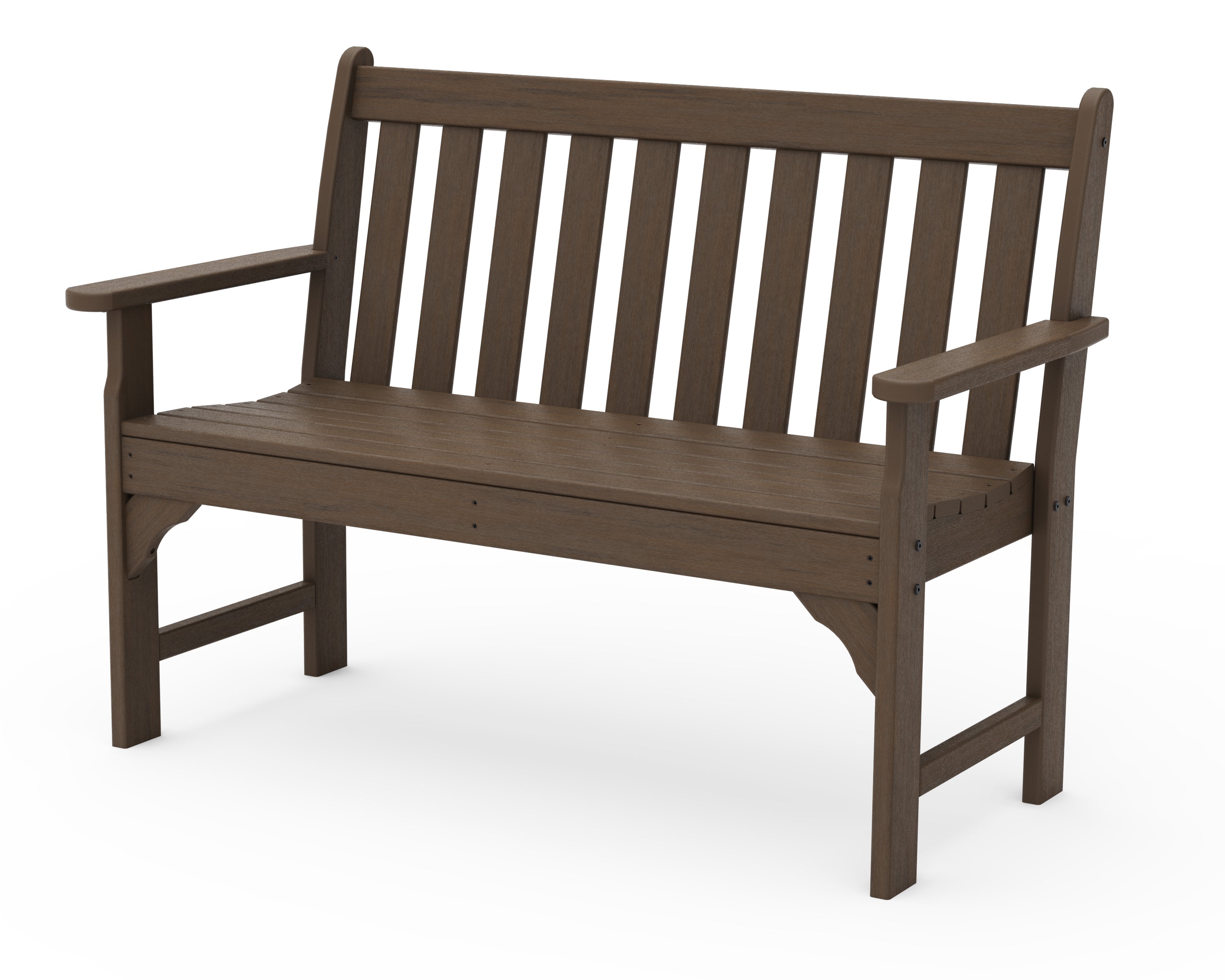 POLYWOOD Vineyard 48" Bench in Kona