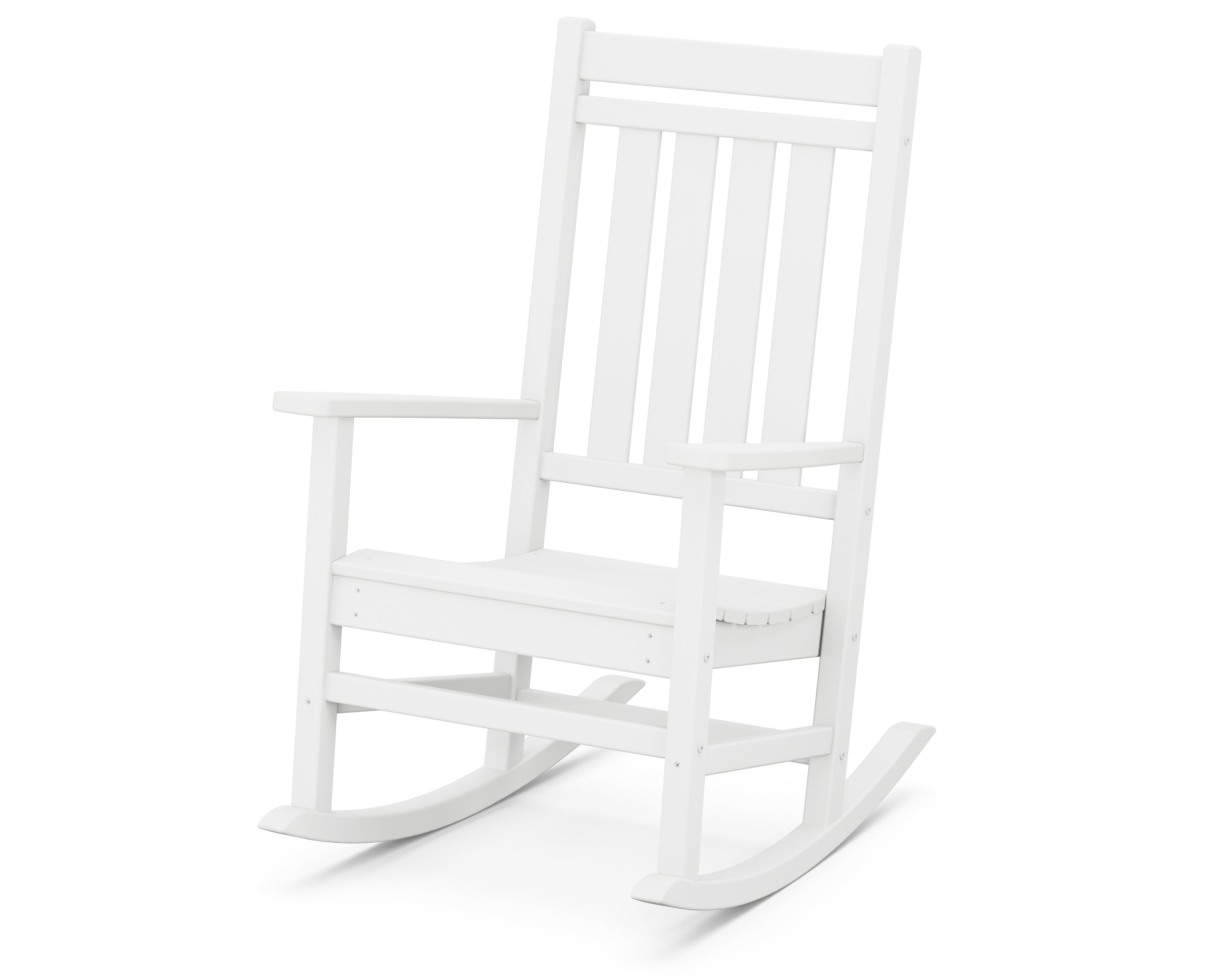 POLYWOOD® Estate Rocking Chair in White