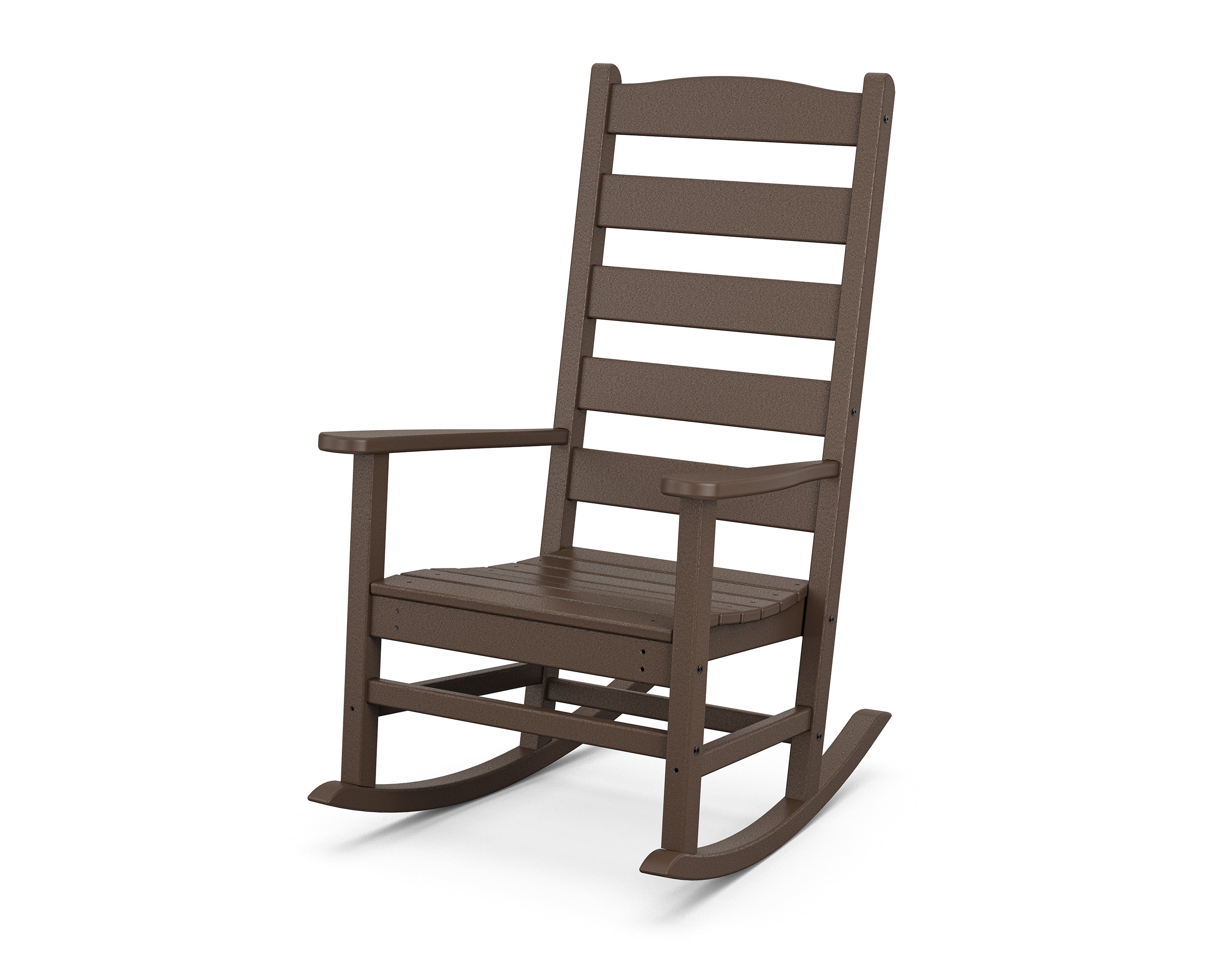 POLYWOOD® Shaker Porch Rocking Chair in Mahogany