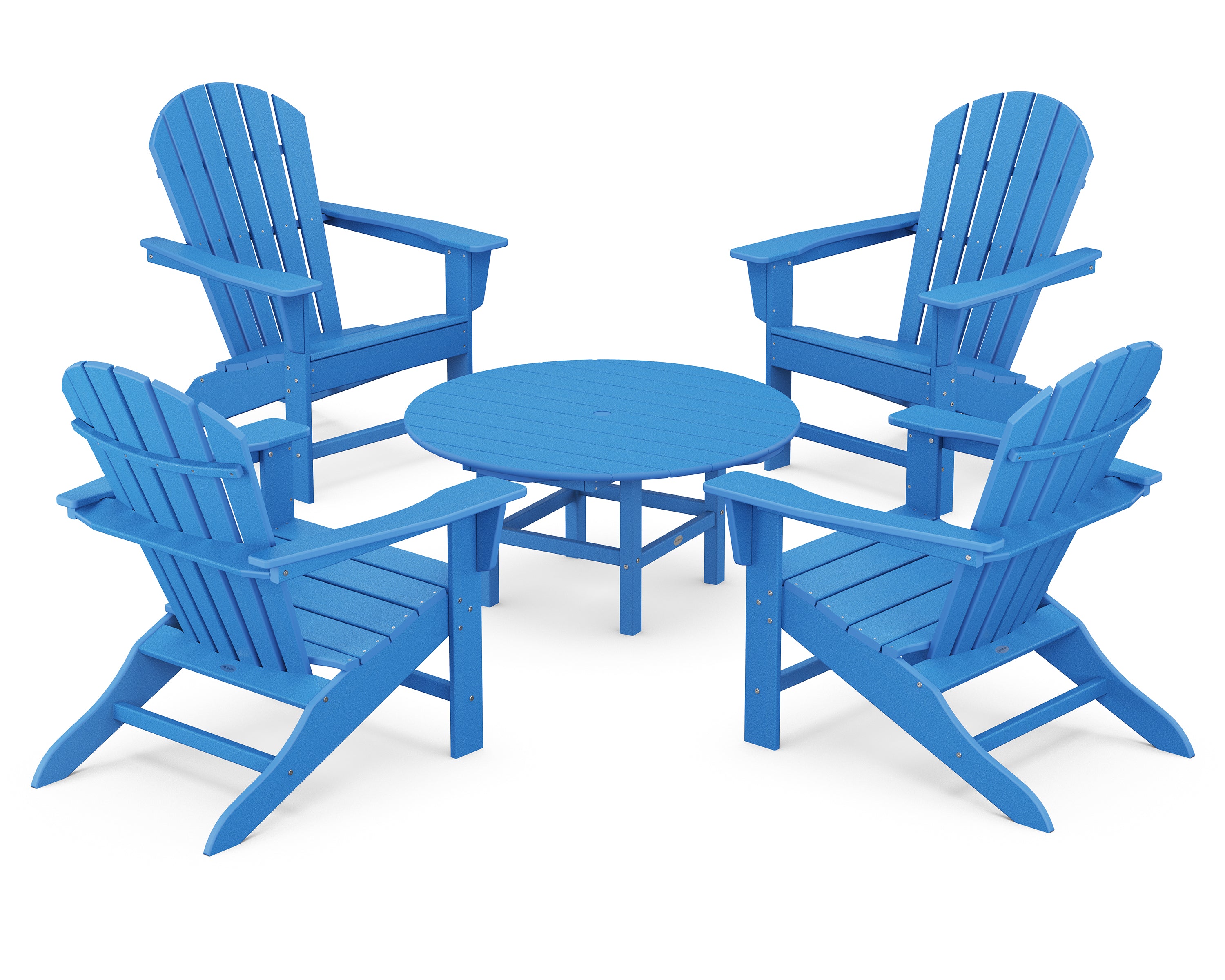 POLYWOOD® South Beach 5-Piece Conversation Group in Pacific Blue