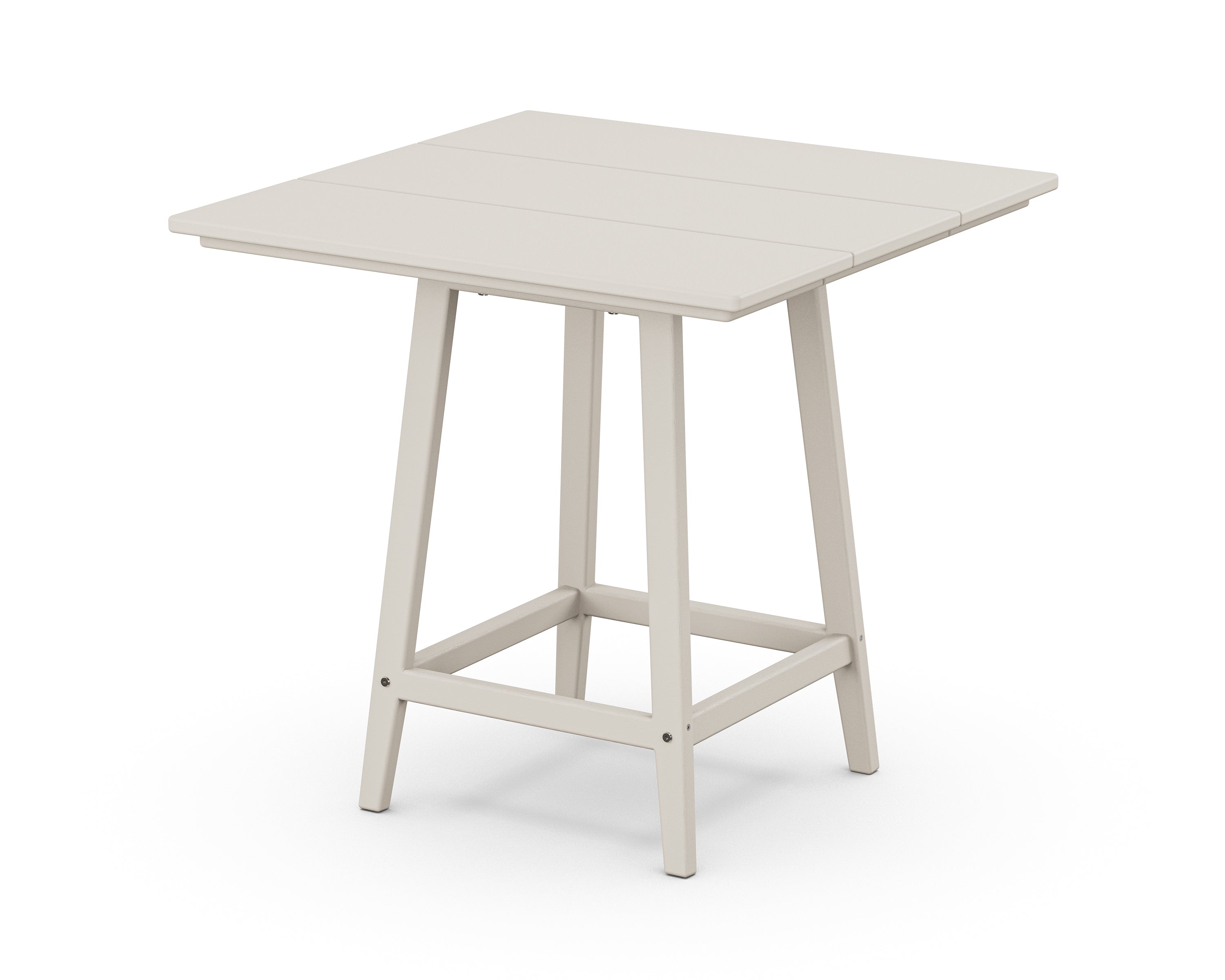POLYWOOD Studio 30" Square Bistro Table in Sand