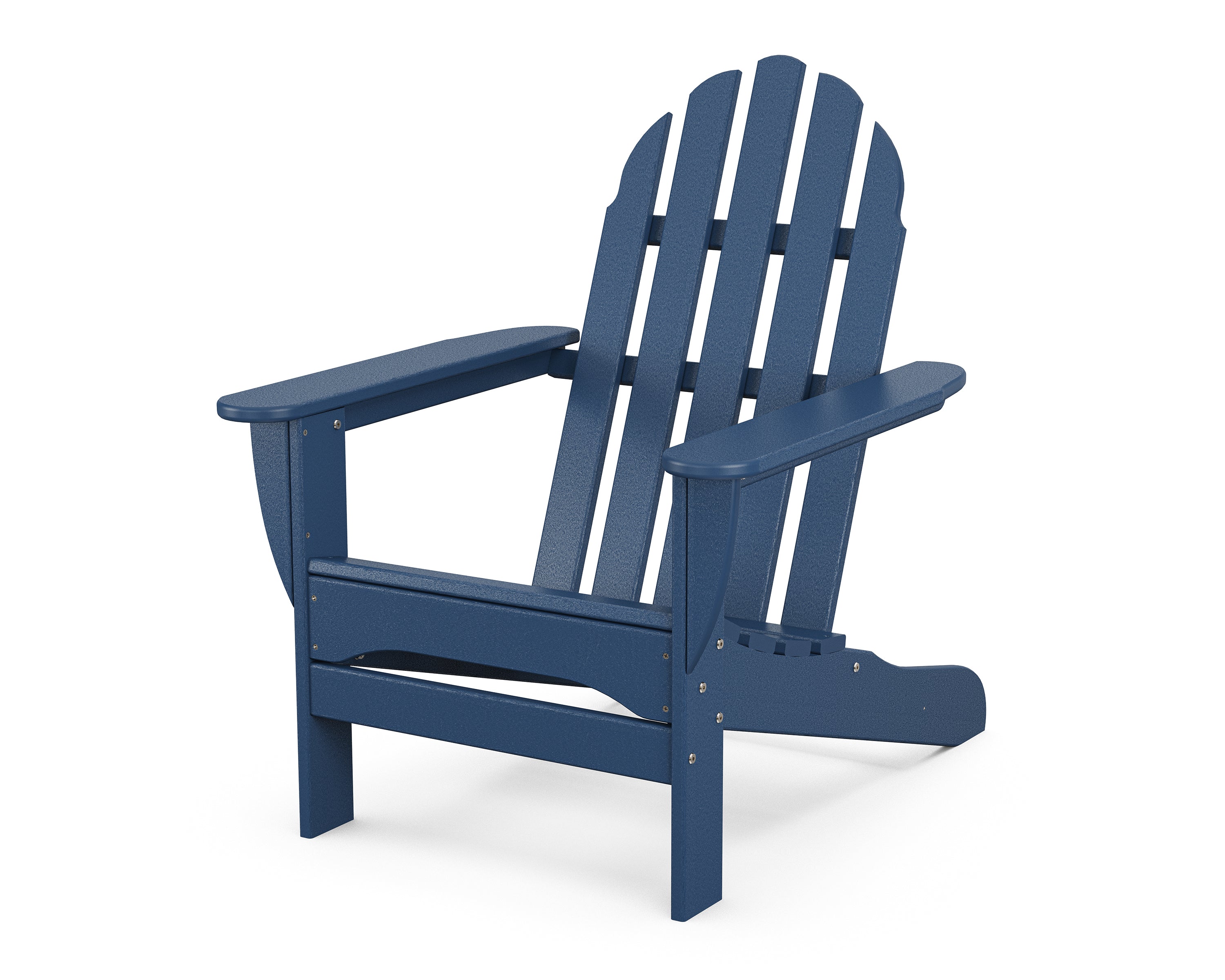 POLYWOOD Classic Adirondack Chair in Navy