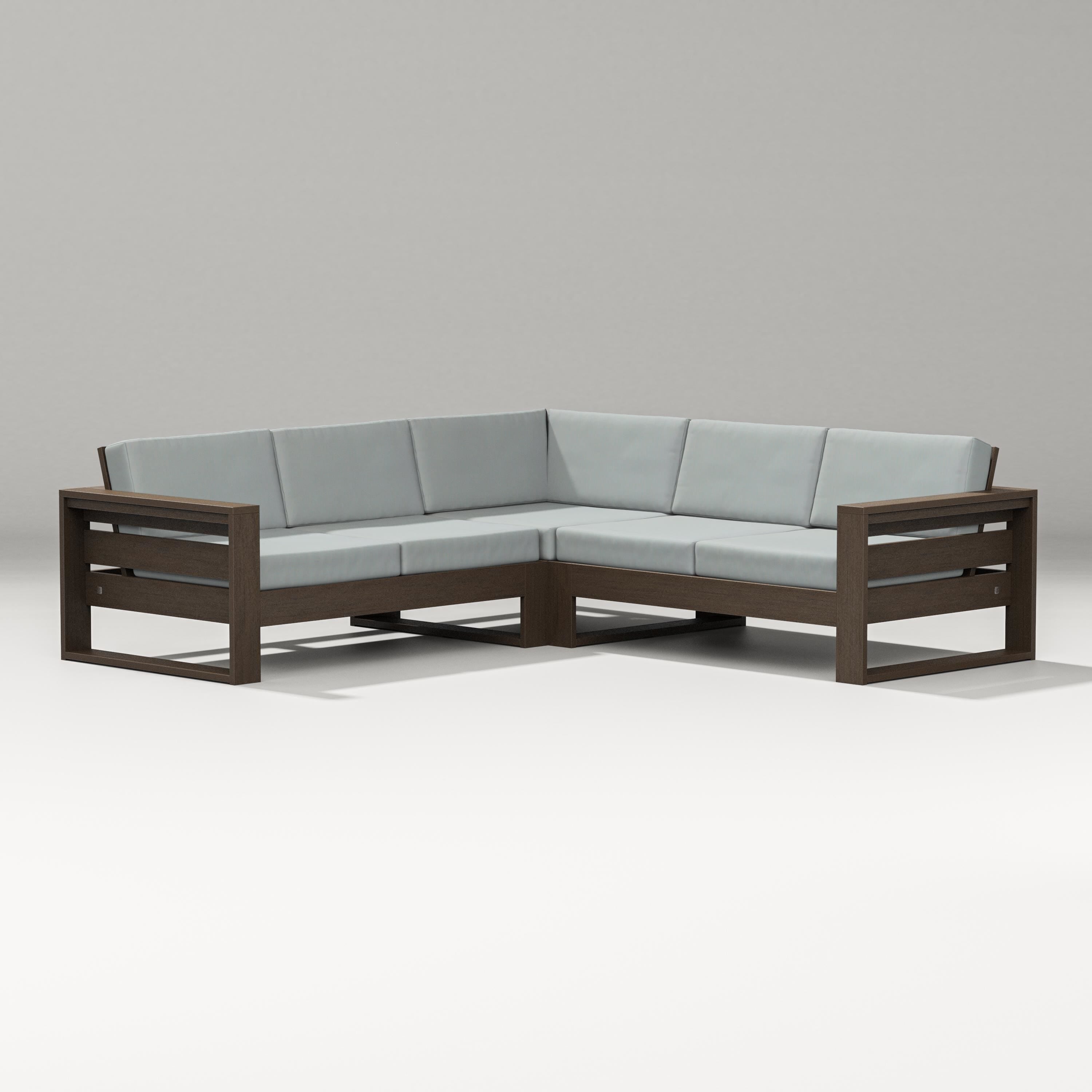 PW Designer Series Latitude Corner Sectional in Kona / Spa