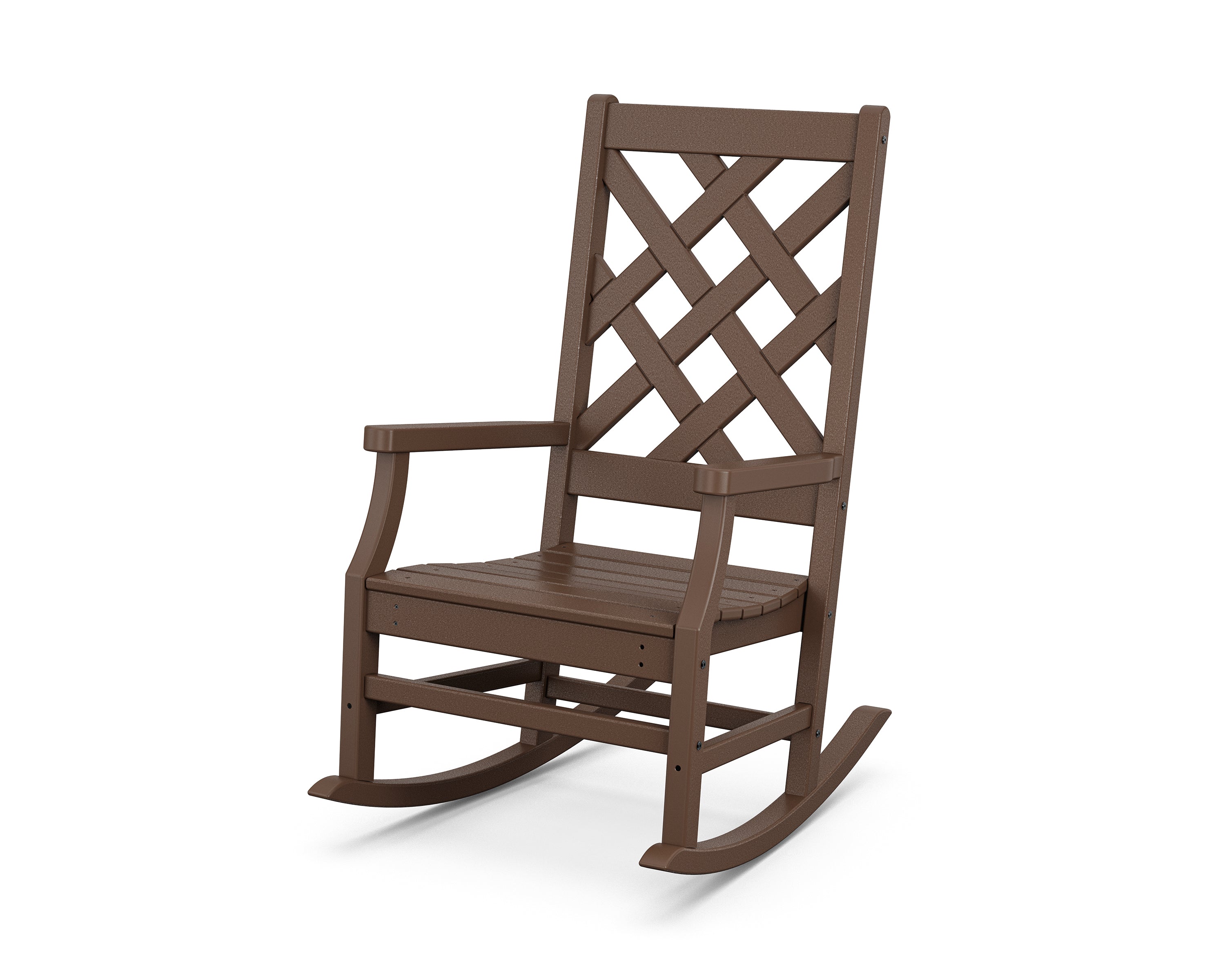Country Living Wovendale Rocking Chair in Mahogany