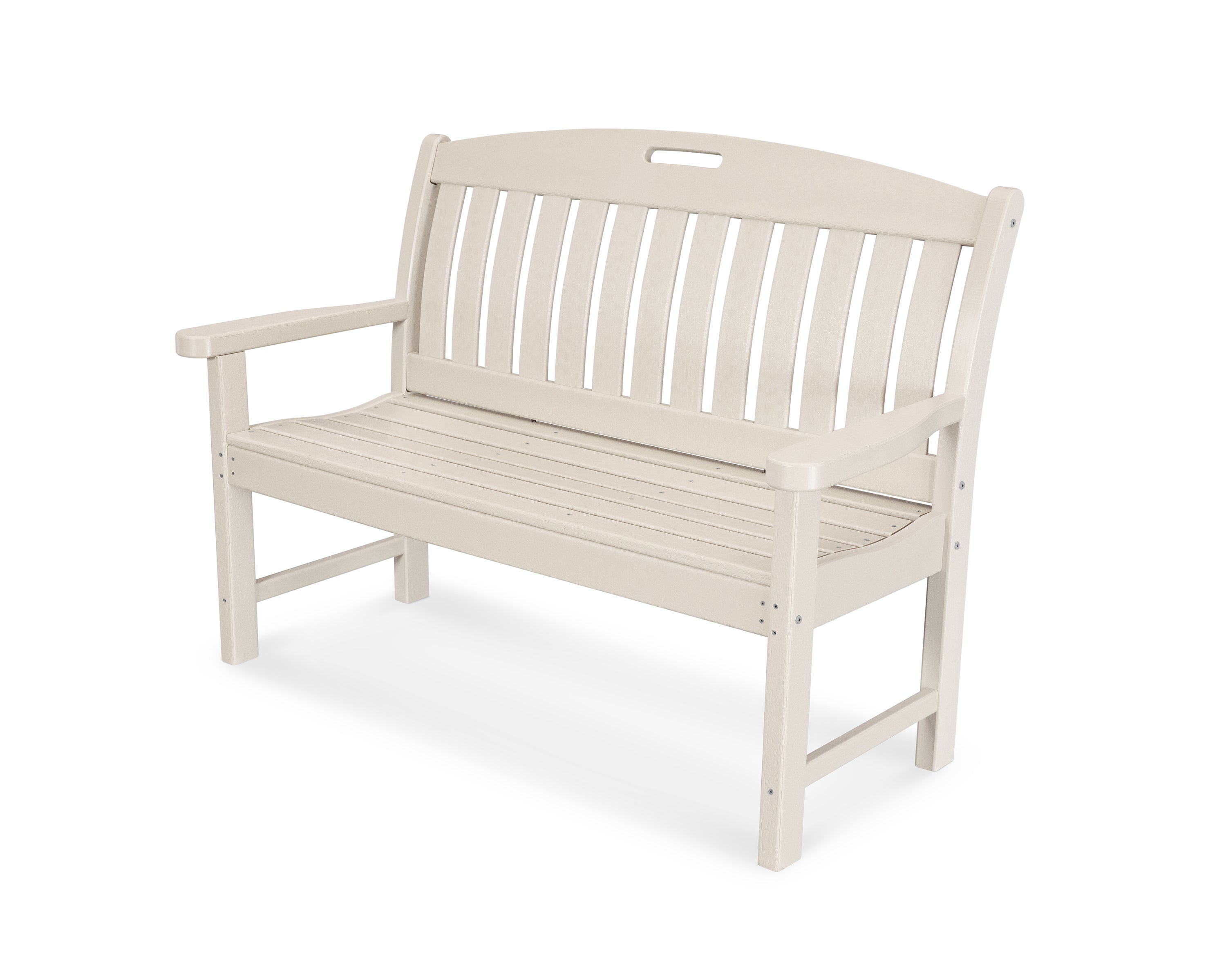 POLYWOOD® Nautical 48" Bench in Sand