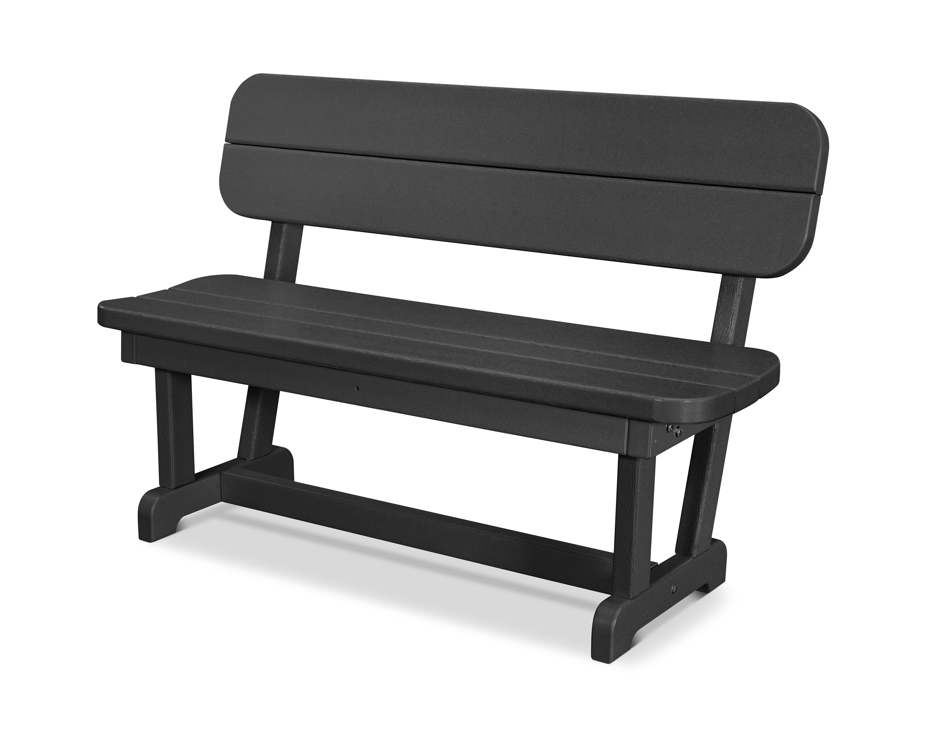 POLYWOOD® Park 48" Bench in Black