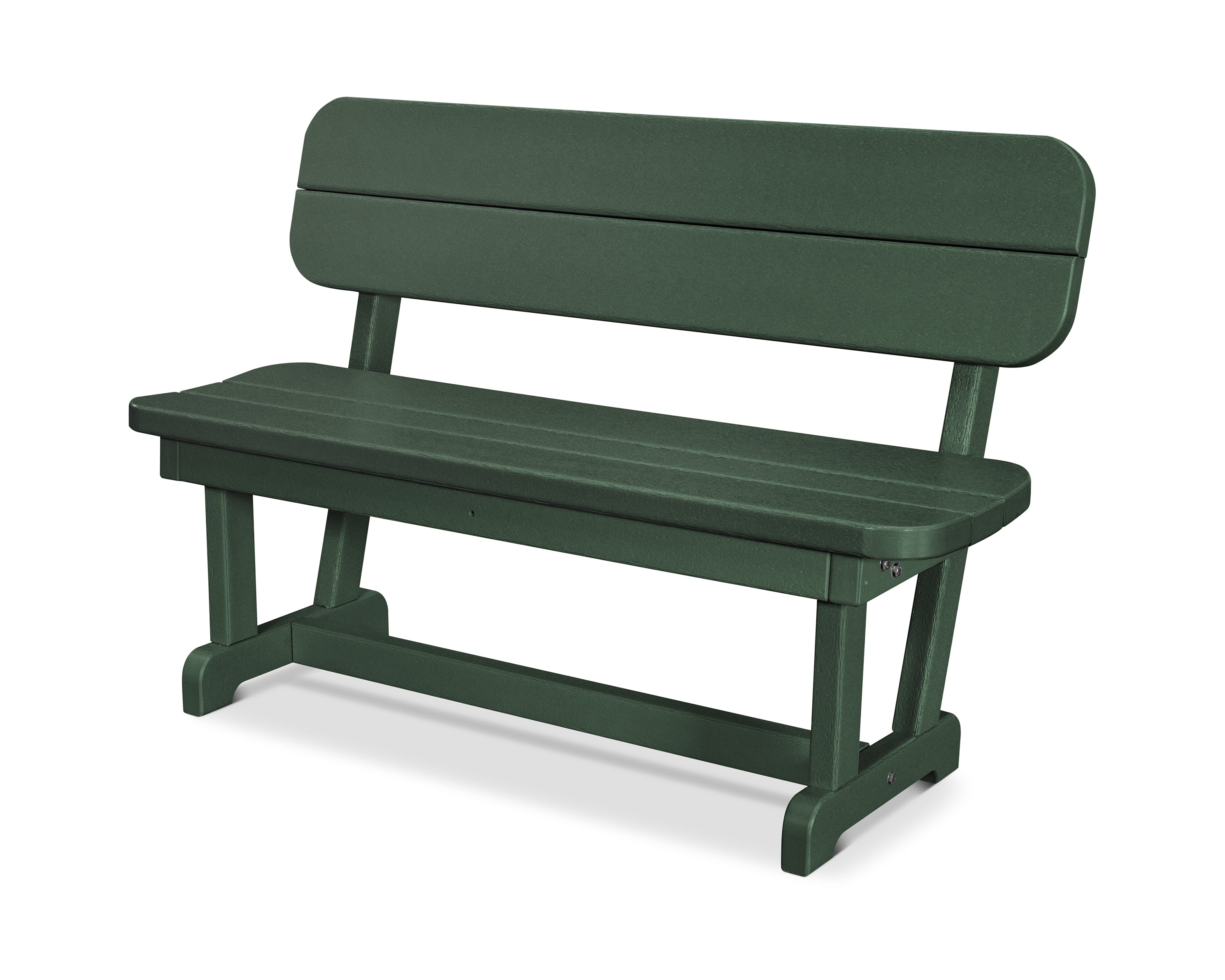 POLYWOOD® Park 48" Bench in Green