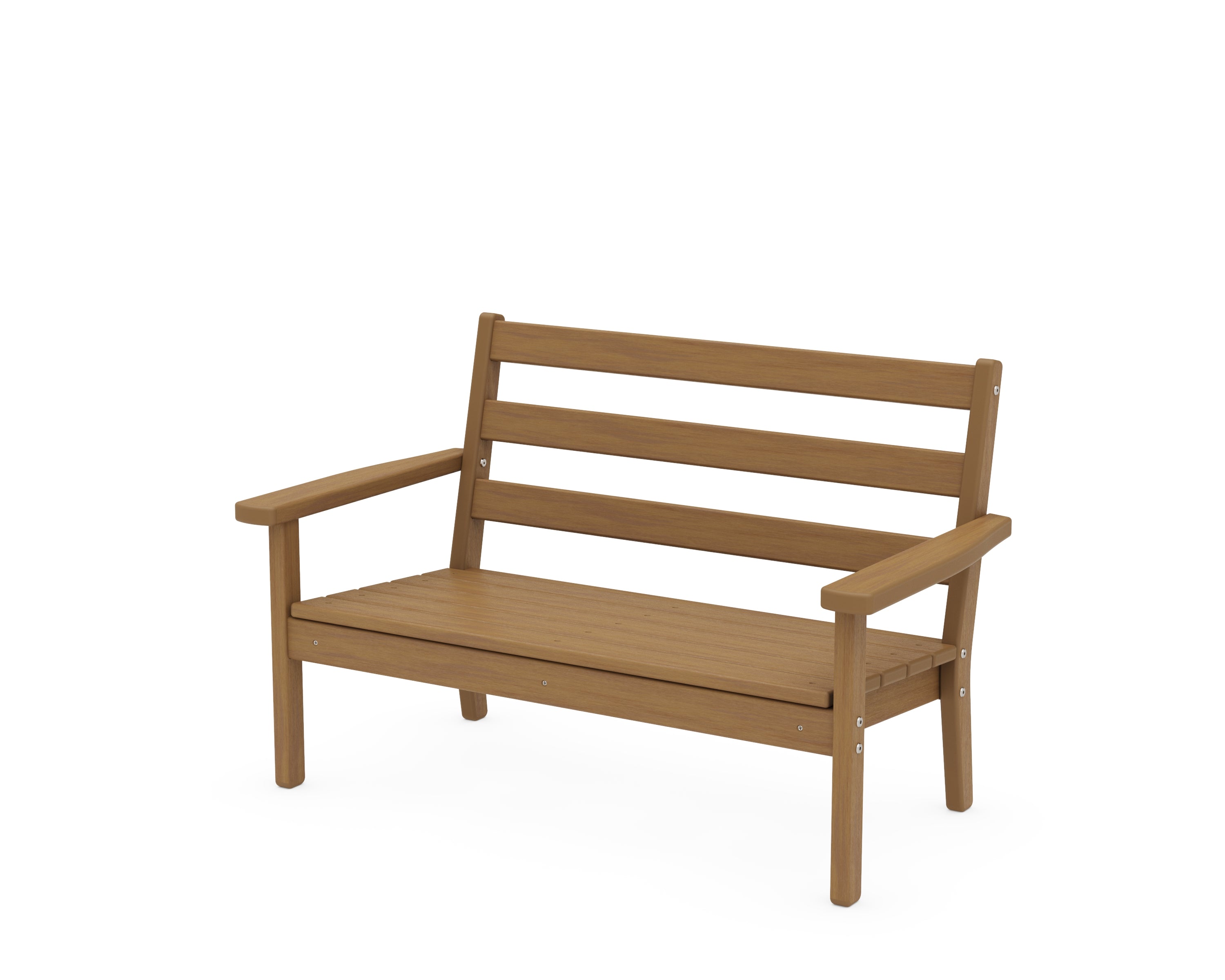 POLYWOOD Kids Lakeside Bench in Natural