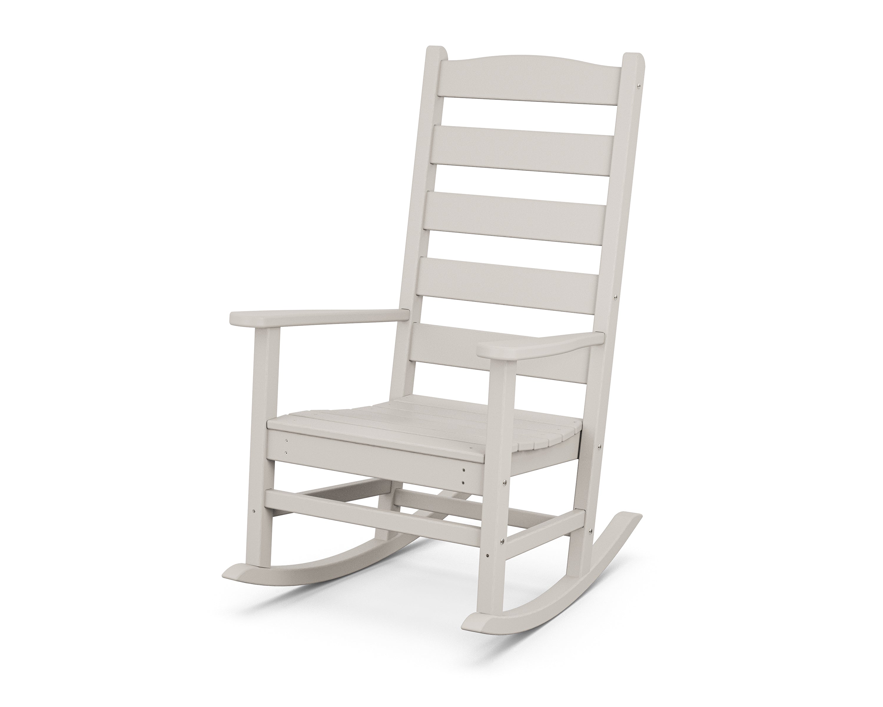 POLYWOOD® Shaker Porch Rocking Chair in Sand