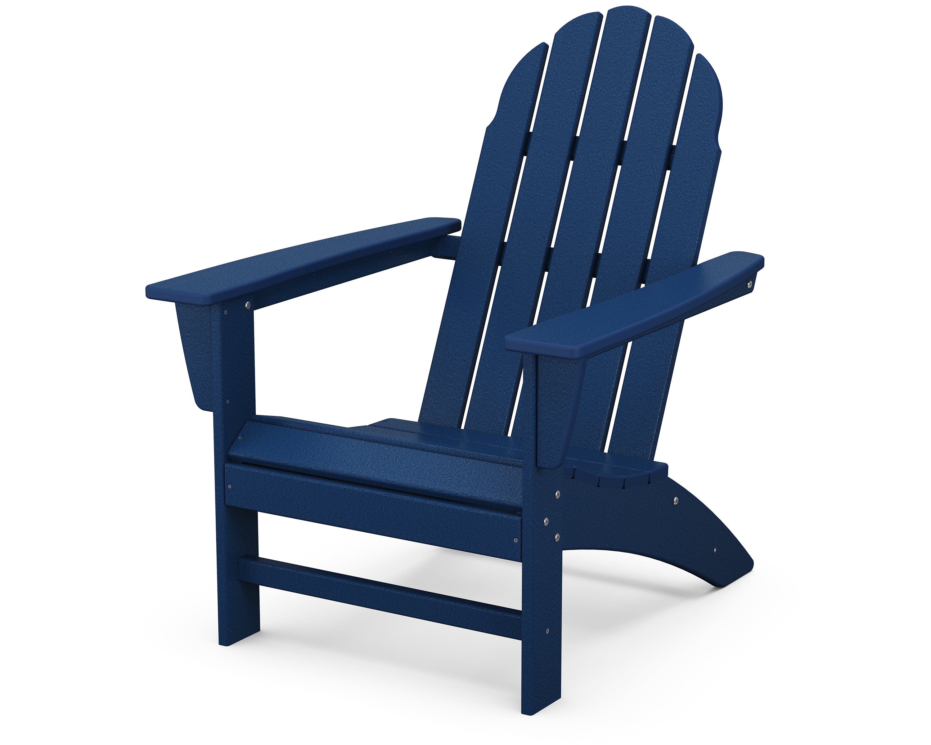 POLYWOOD Vineyard Adirondack Chair in Navy