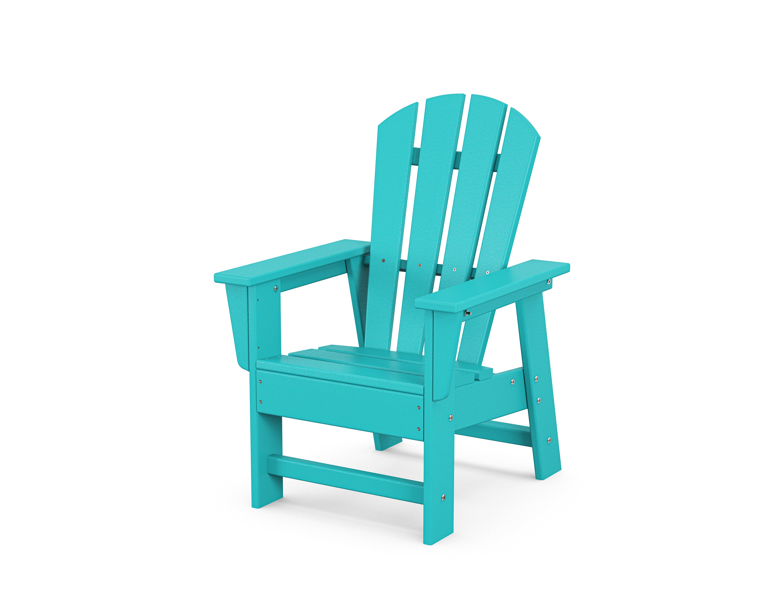 POLYWOOD Kids Adirondack Chair in Aruba