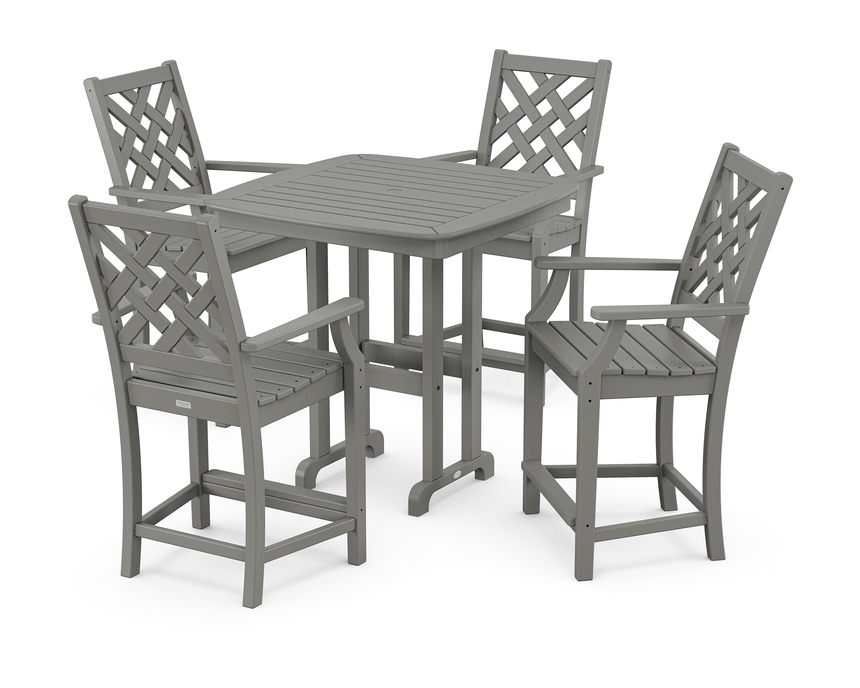 Country Living Wovendale 5-Piece Counter Set in Slate Grey