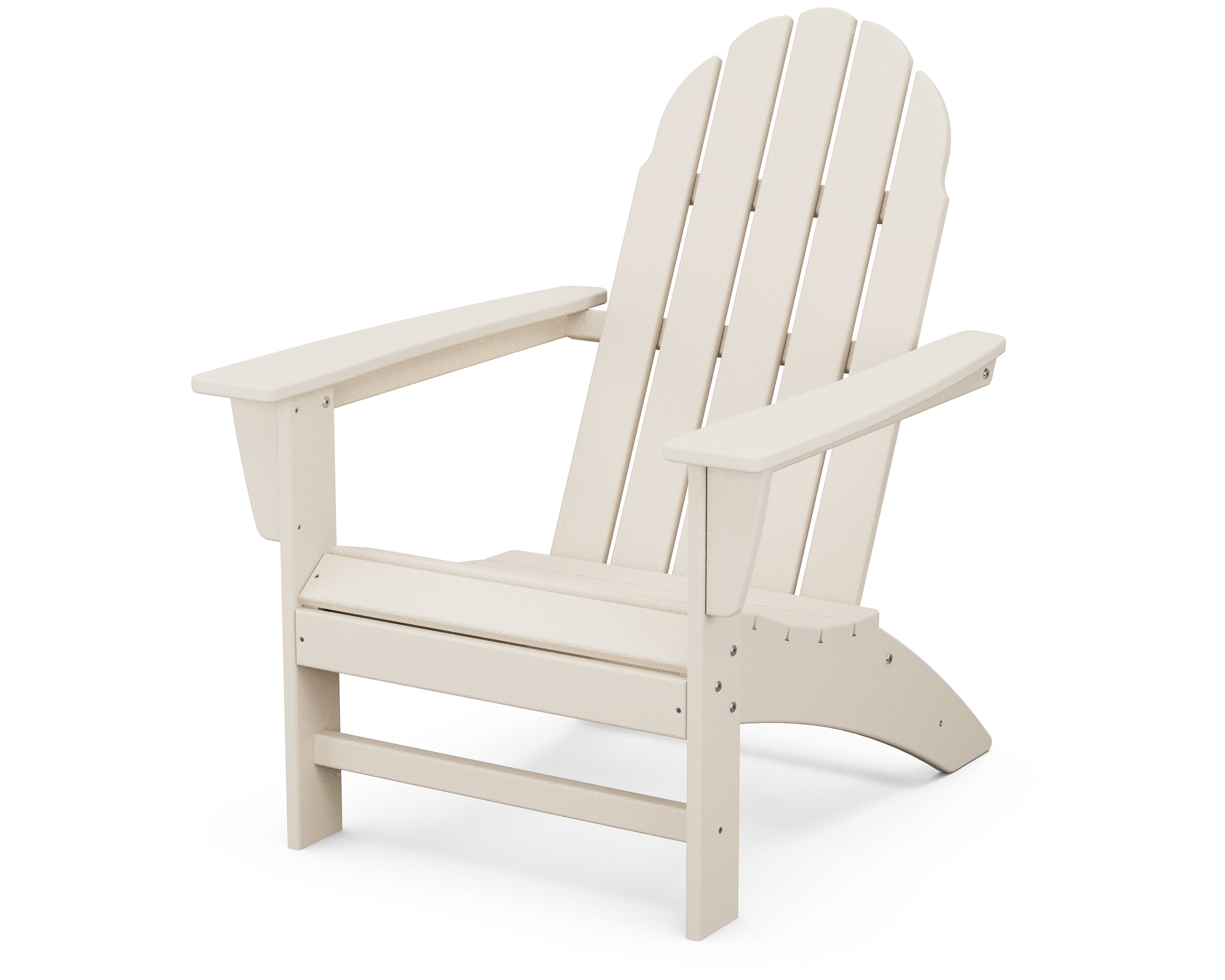 POLYWOOD Vineyard Adirondack Chair in Sand