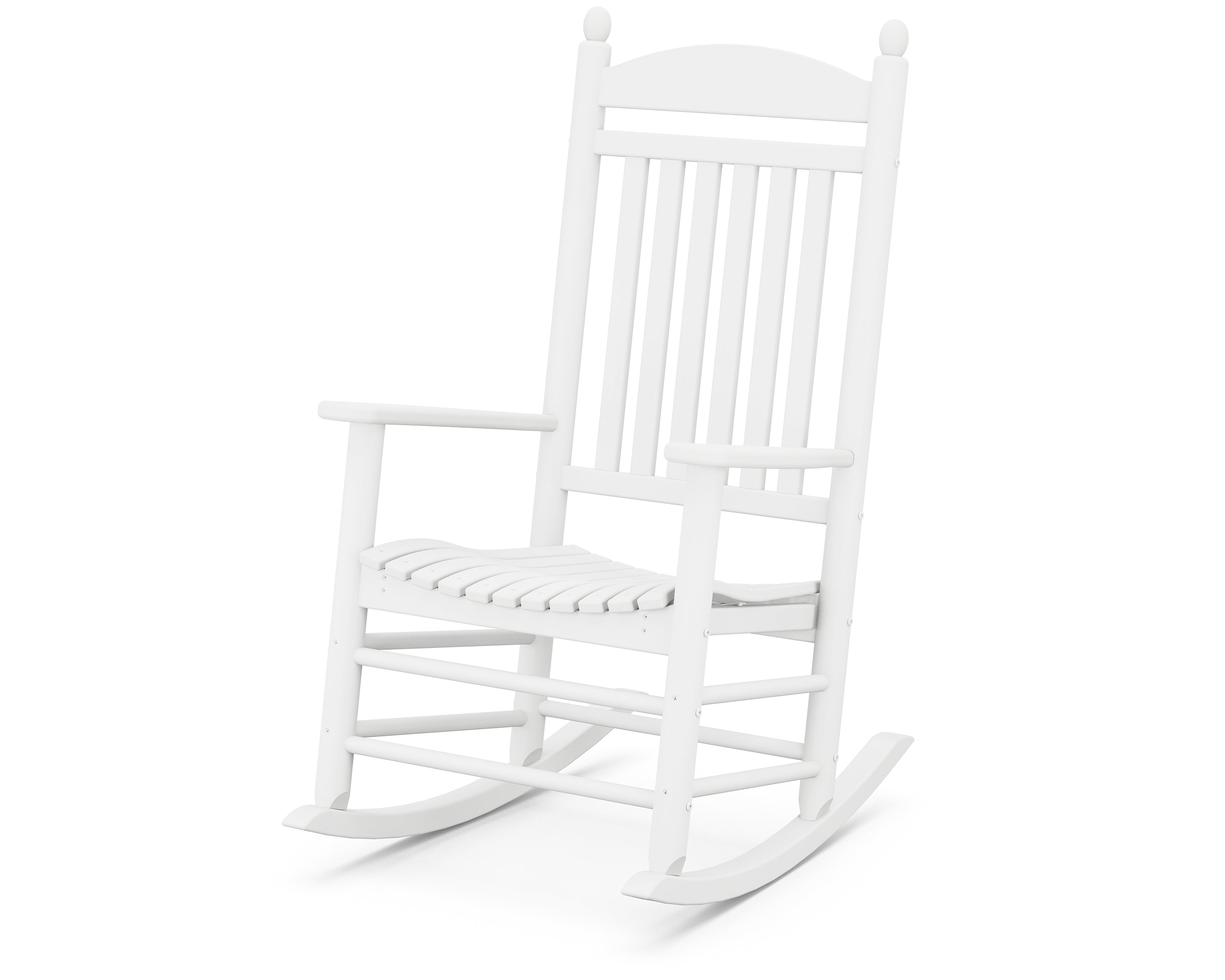 POLYWOOD® Jefferson Rocking Chair in White