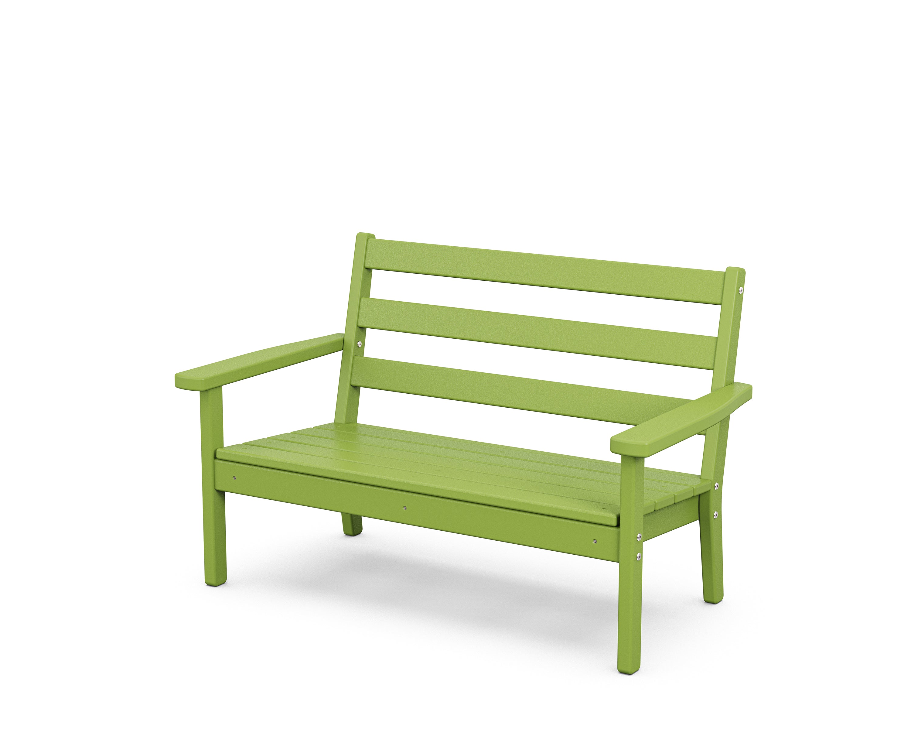 POLYWOOD Kids Lakeside Bench in Lime