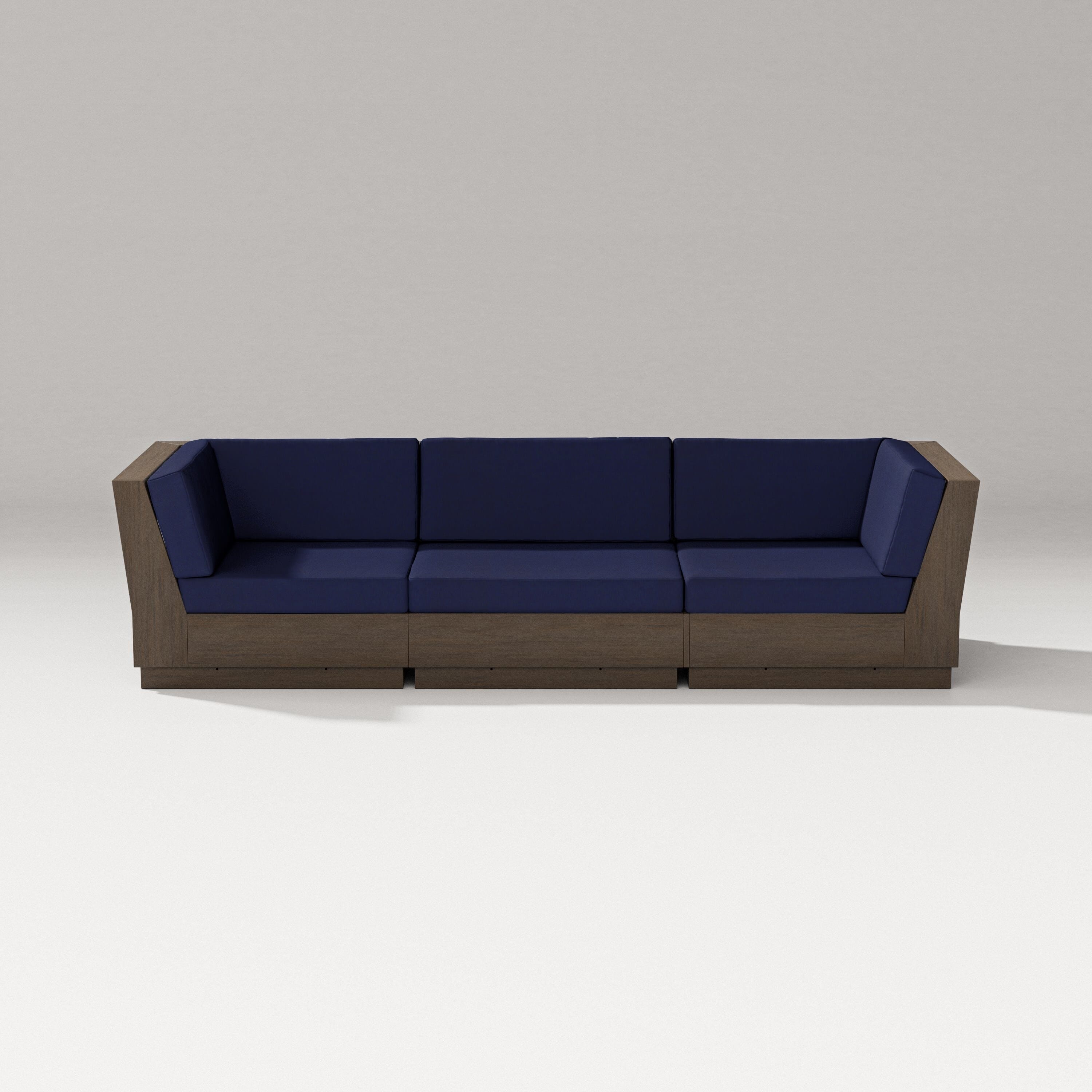 PW Designer Series Elevate Sofa Sectional in Kona / Navy