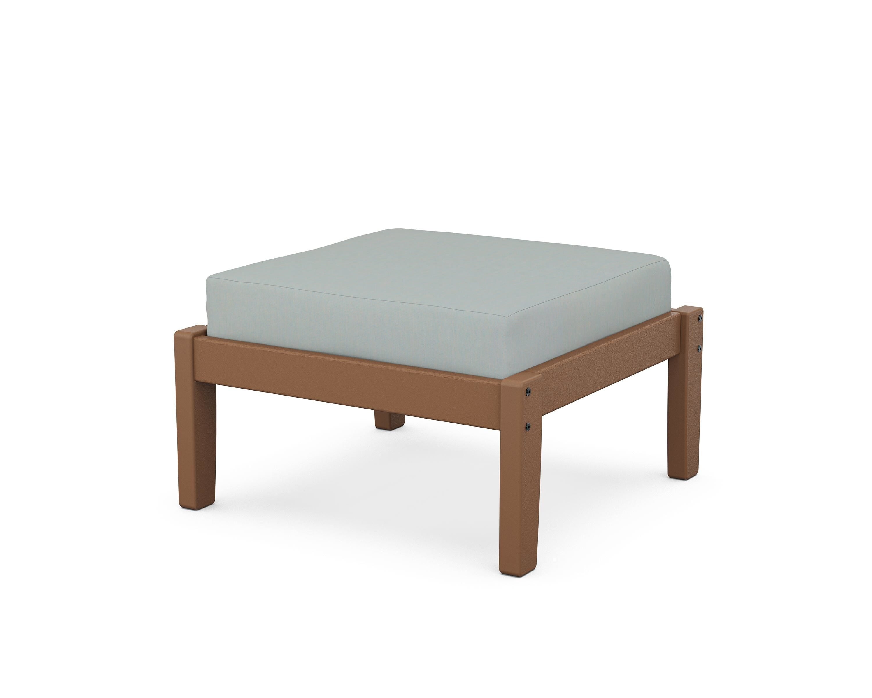 Unbranded Deep Seating Ottoman in Teak / Spa