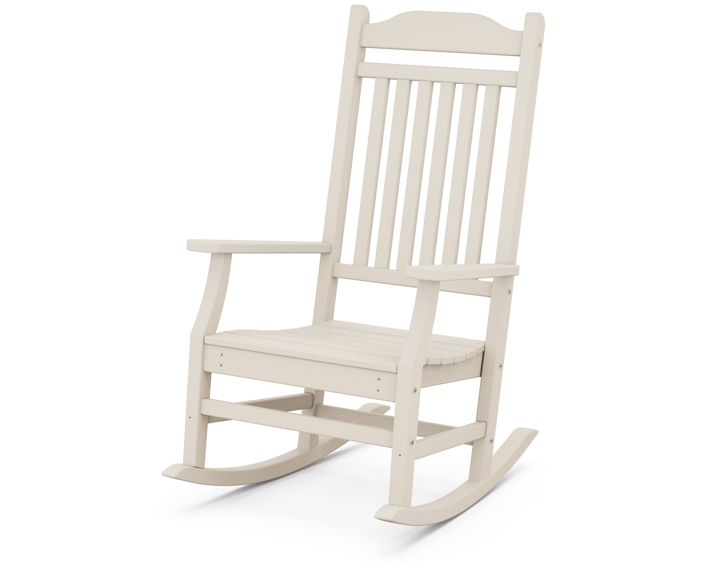 POLYWOOD Country Living Rocking Chair in Sand