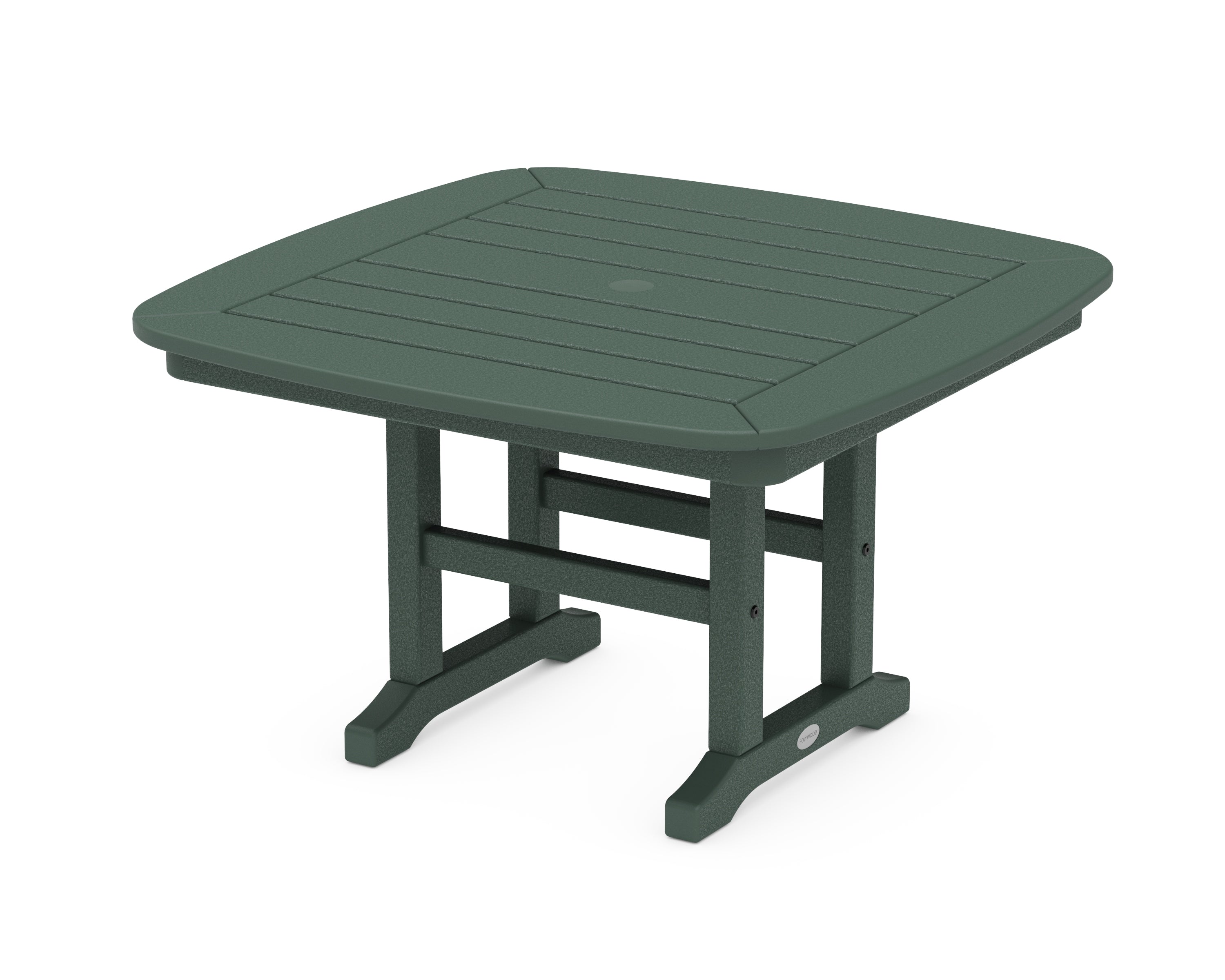 POLYWOOD Nautical 31" Conversation Table in Green