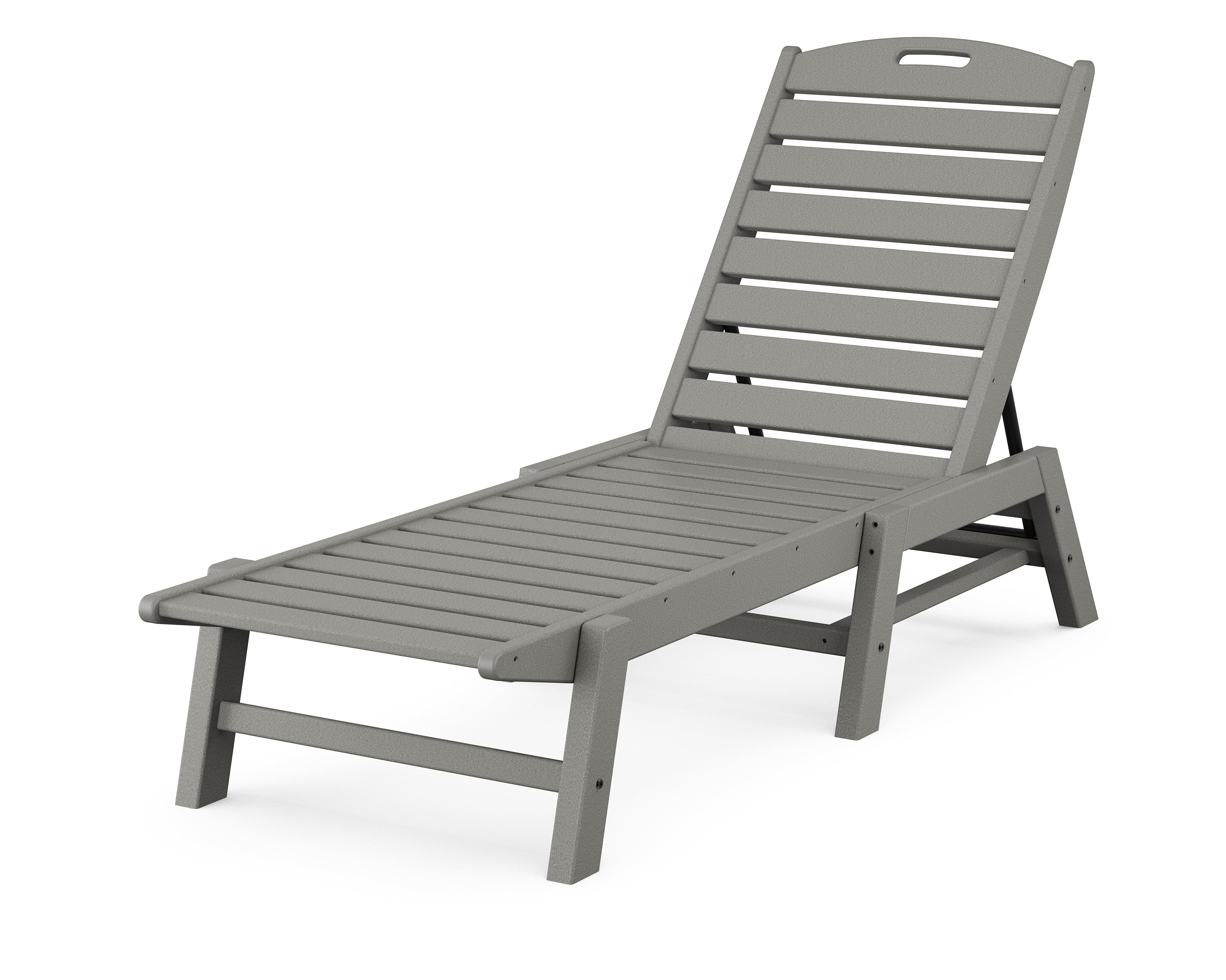 POLYWOOD® Nautical Chaise in Slate Grey