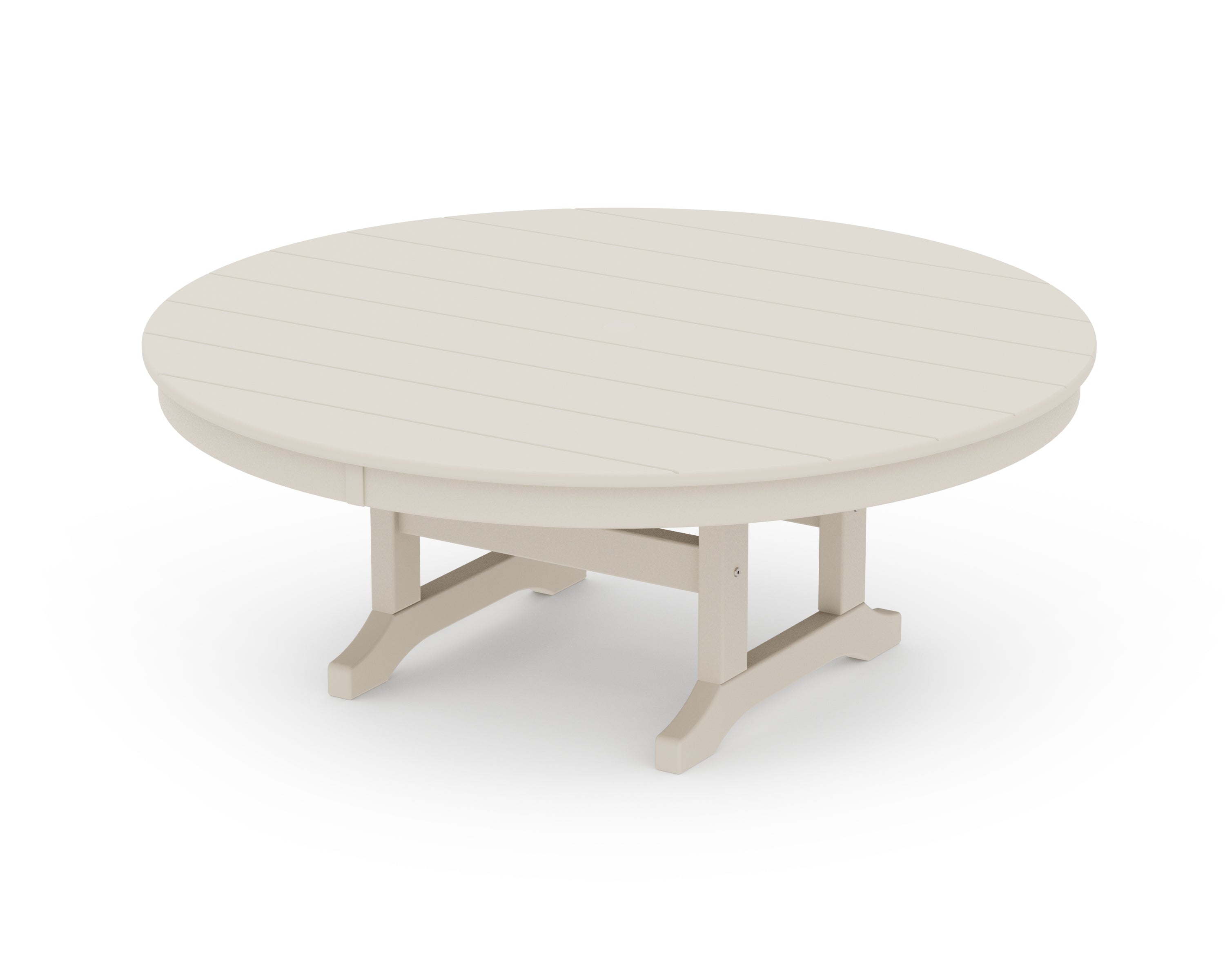 POLYWOOD Round 48" Conversation Table in Sand