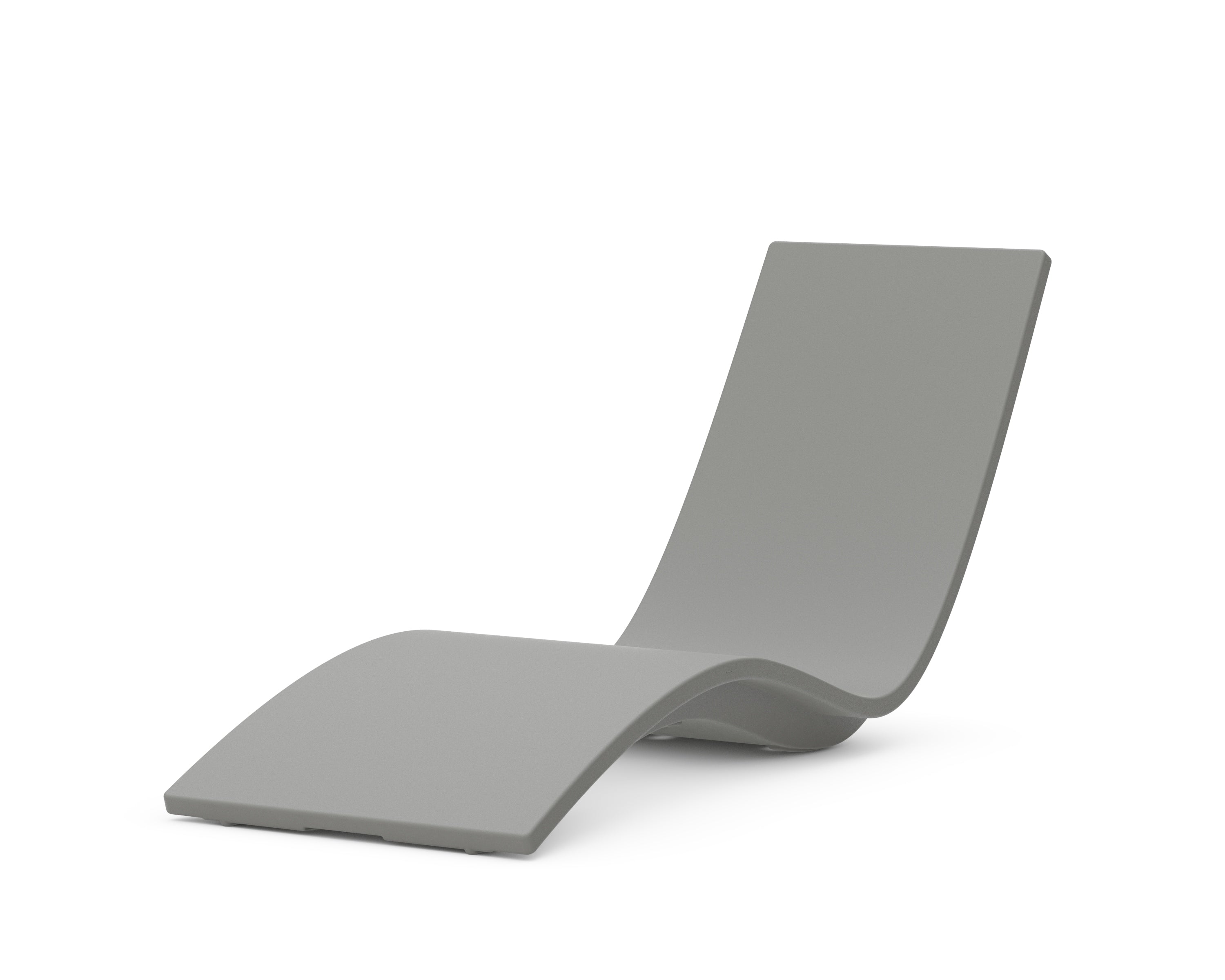 POLYWOOD Laguna In-Pool Chaise Lounge in Slate Grey