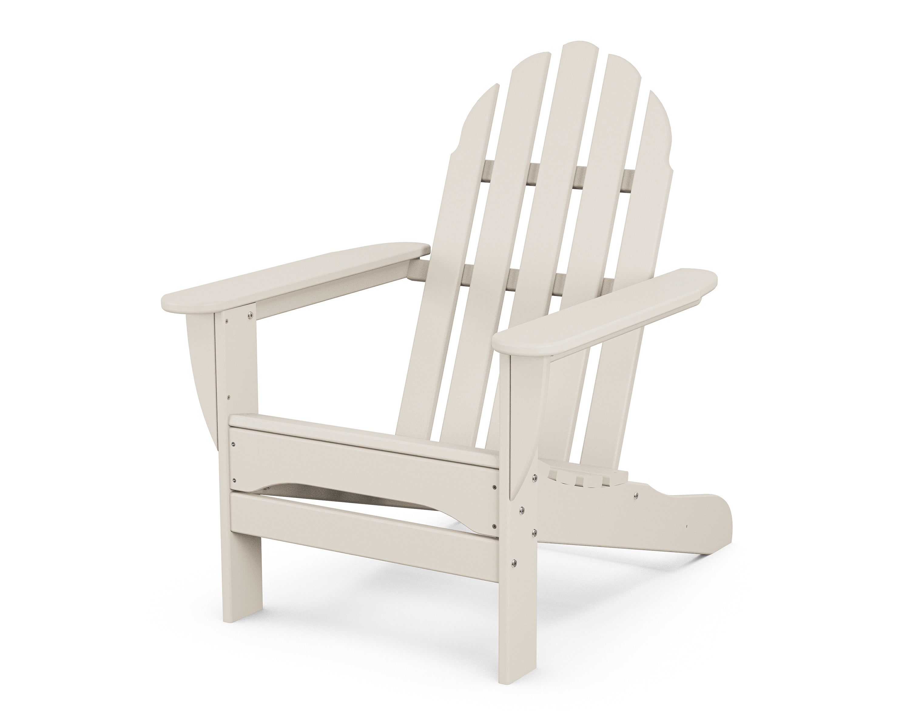 POLYWOOD Classic Adirondack Chair in Sand