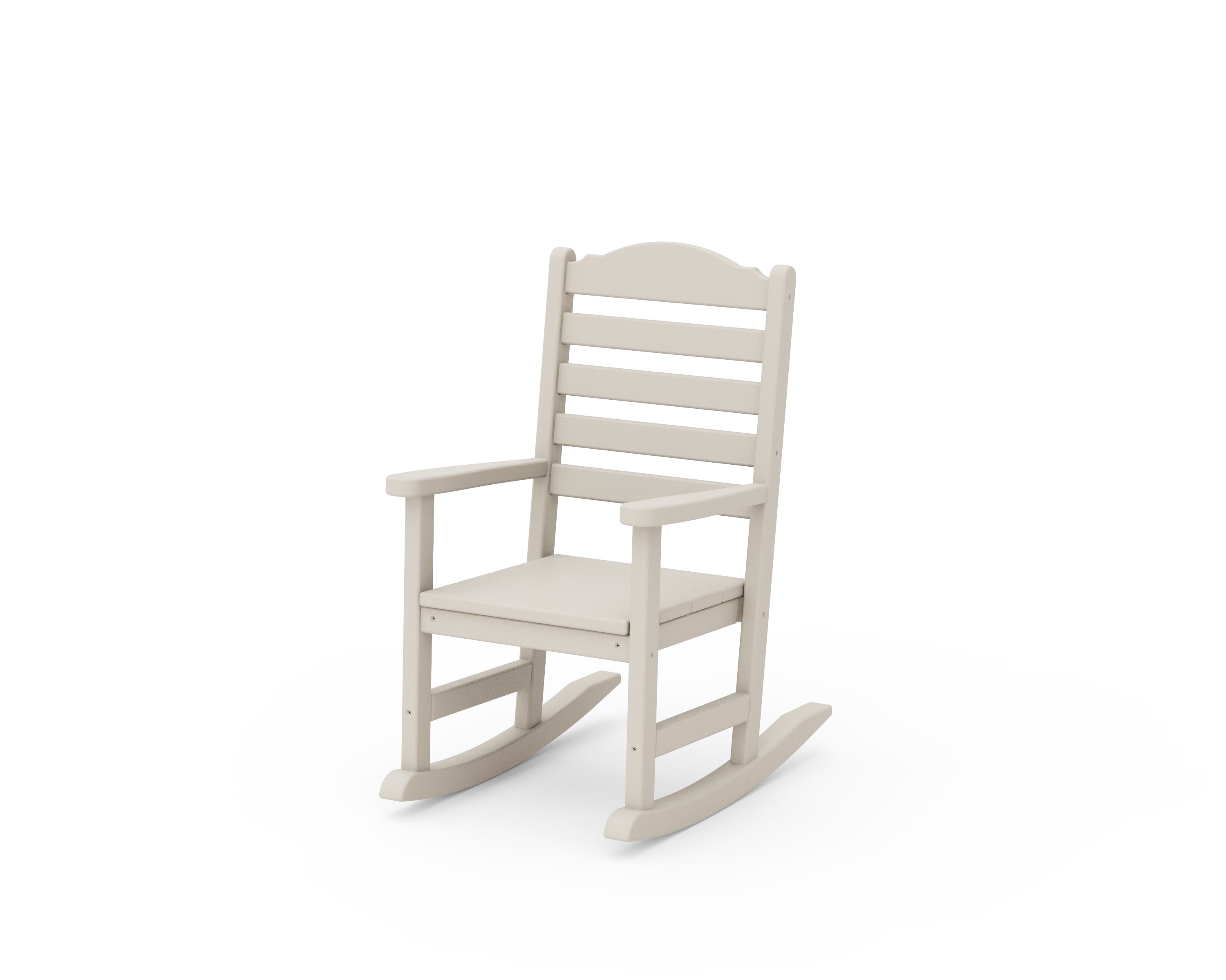 POLYWOOD Savannah Kids Rocking Chair in Sand