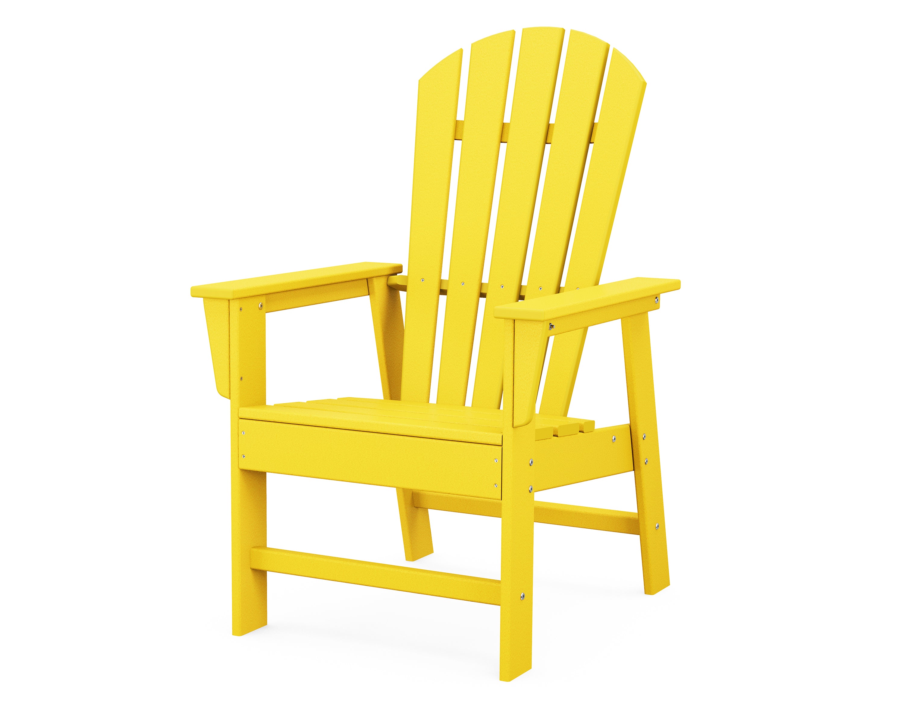 POLYWOOD South Beach Casual Chair in Lemon