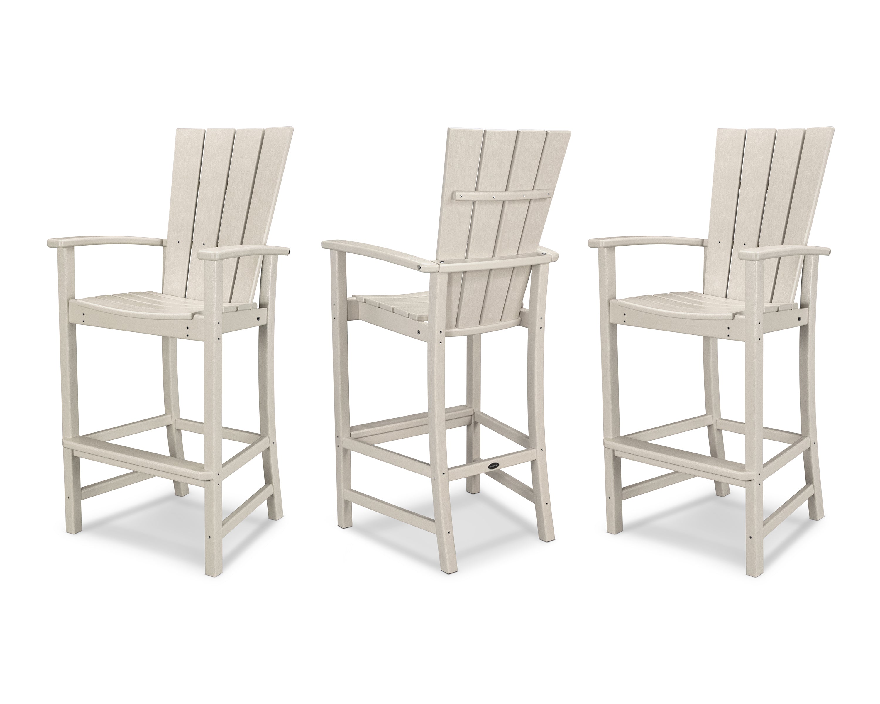 POLYWOOD® Quattro 3-Piece Bar Set in Sand