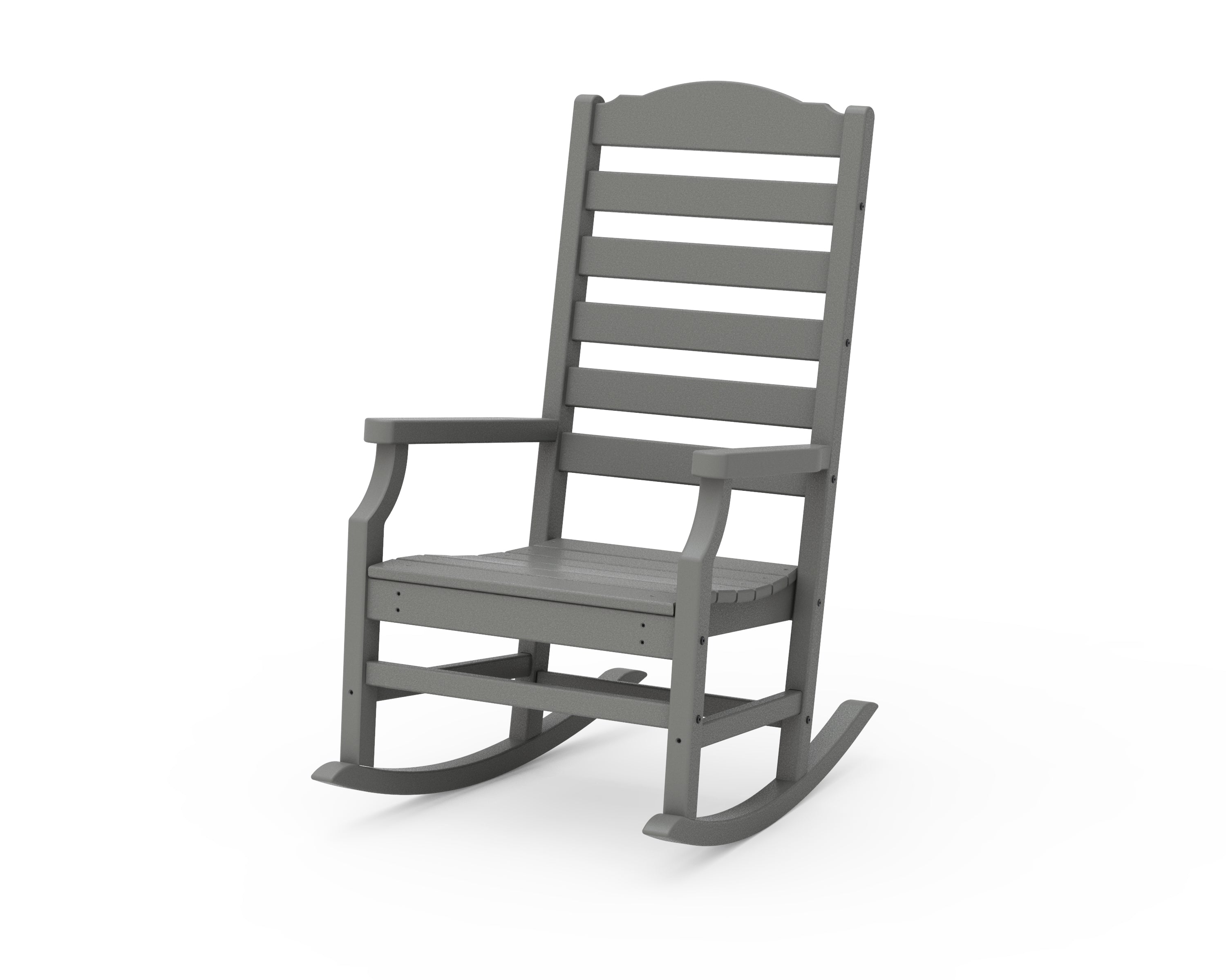 POLYWOOD Savannah Rocking Chair in Slate Grey