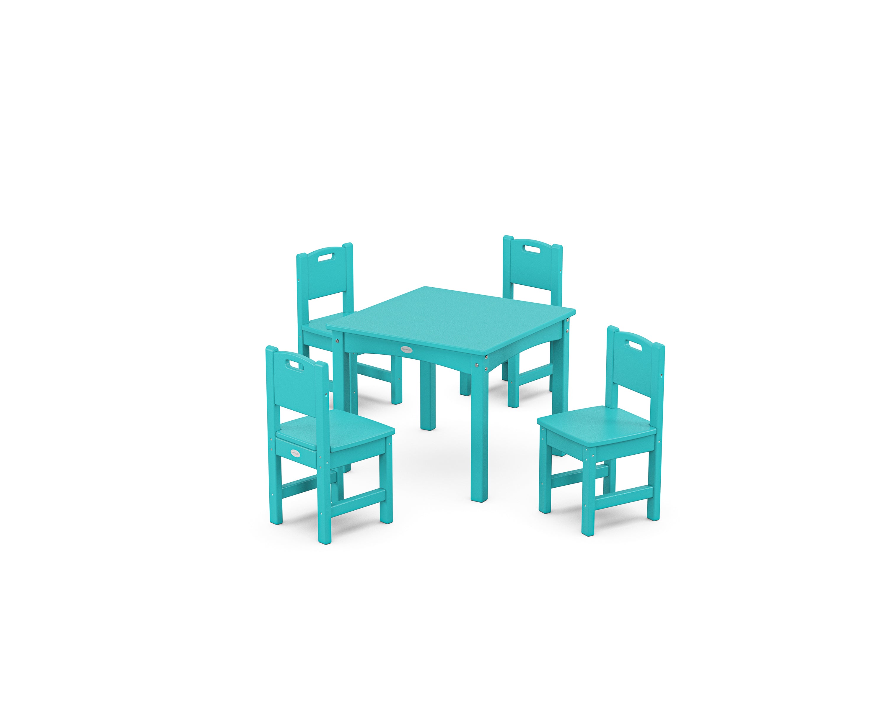 POLYWOOD Toddler 5-Piece Dining Set in Aruba