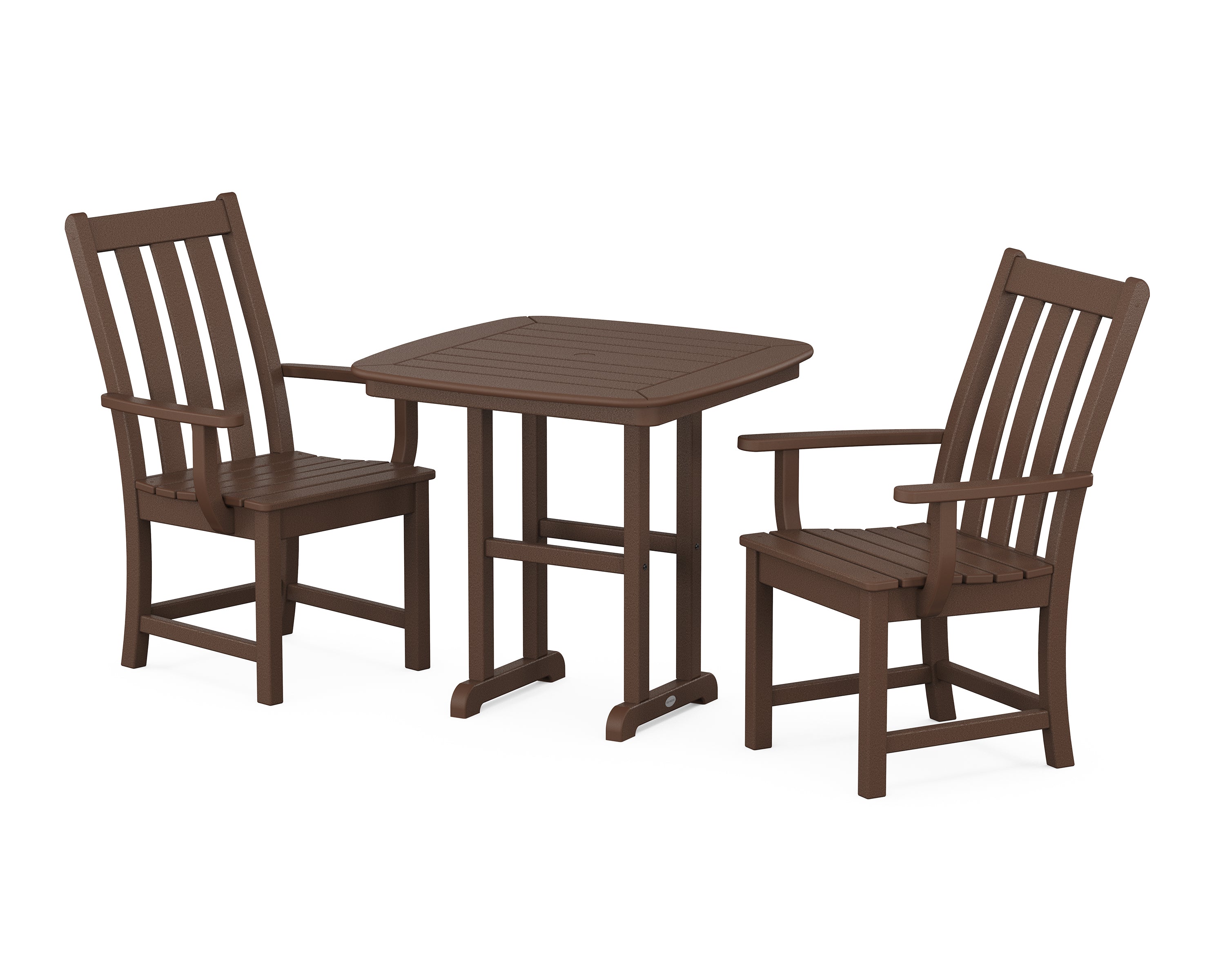 POLYWOOD® Vineyard 3-Piece Dining Set in Mahogany