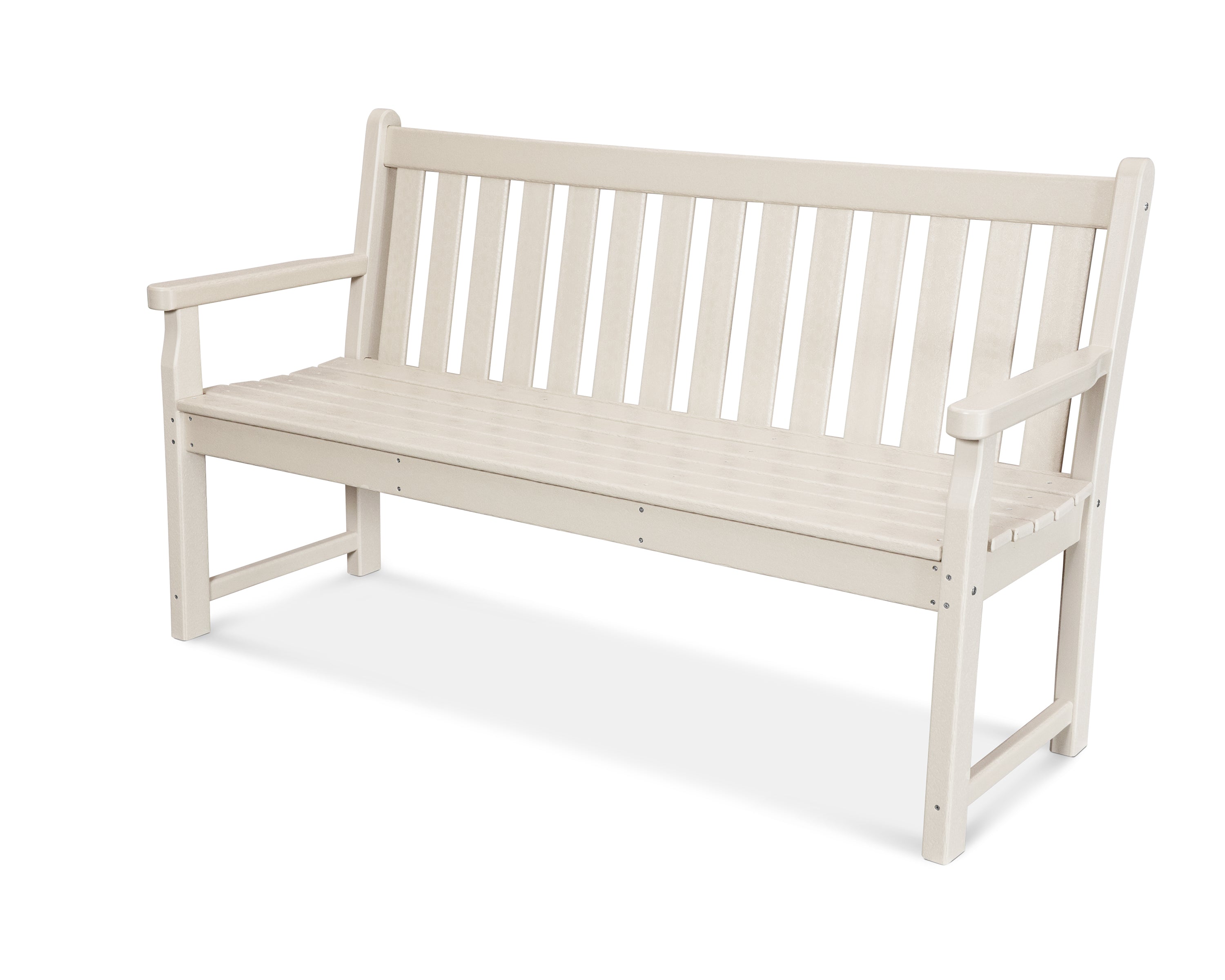POLYWOOD® Traditional Garden 60" Bench in Sand
