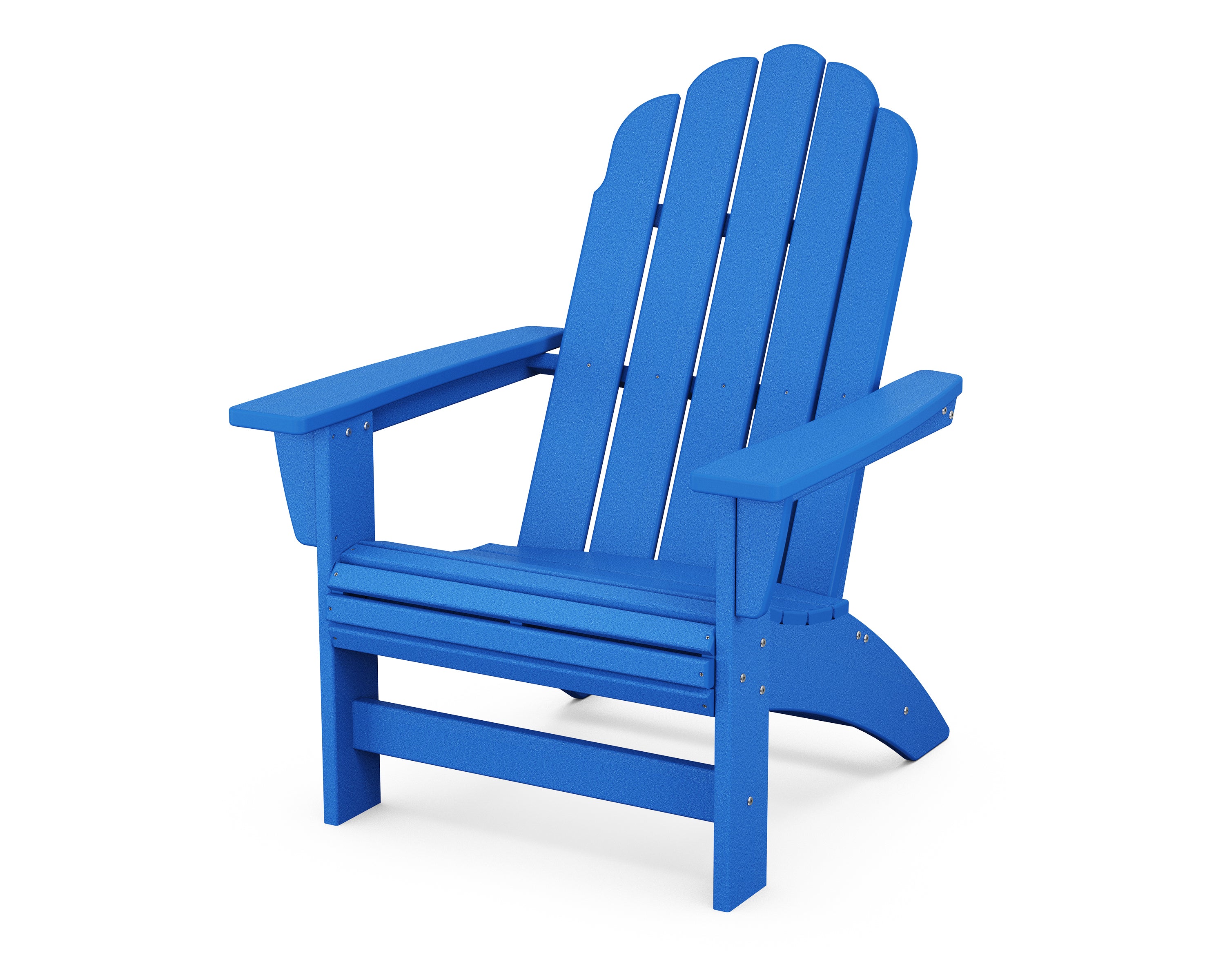 POLYWOOD Vineyard Grand Adirondack Chair in Pacific Blue