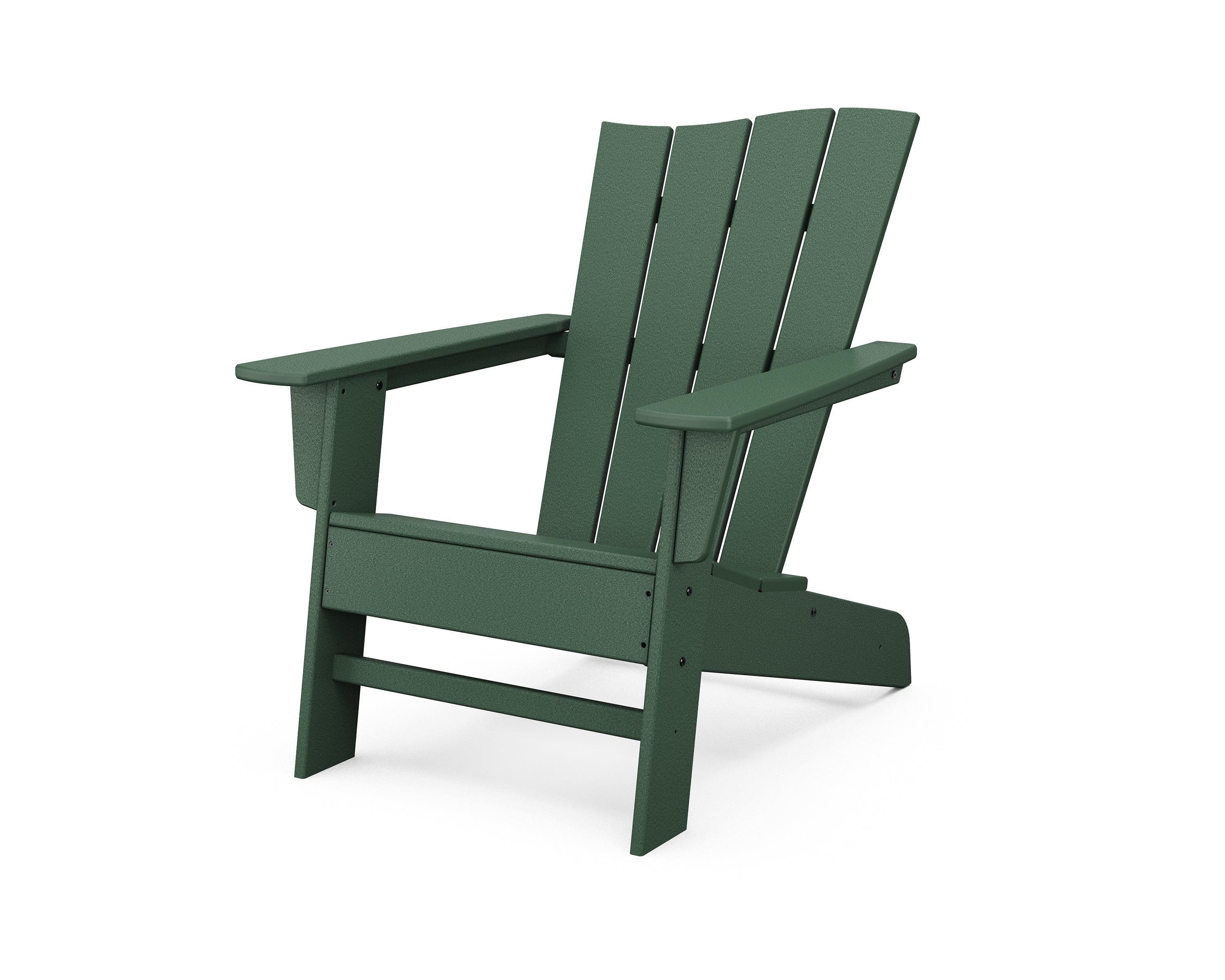 POLYWOOD The Wave Chair Right in Green